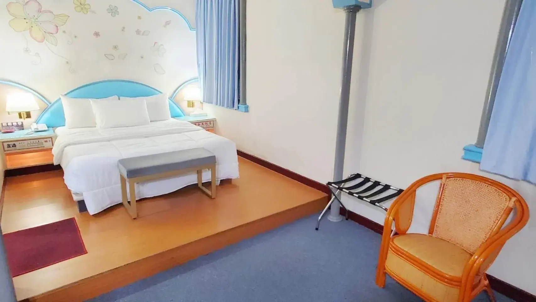 Bed in Hua Ku Hotel Bed in Hua Ku Hotel