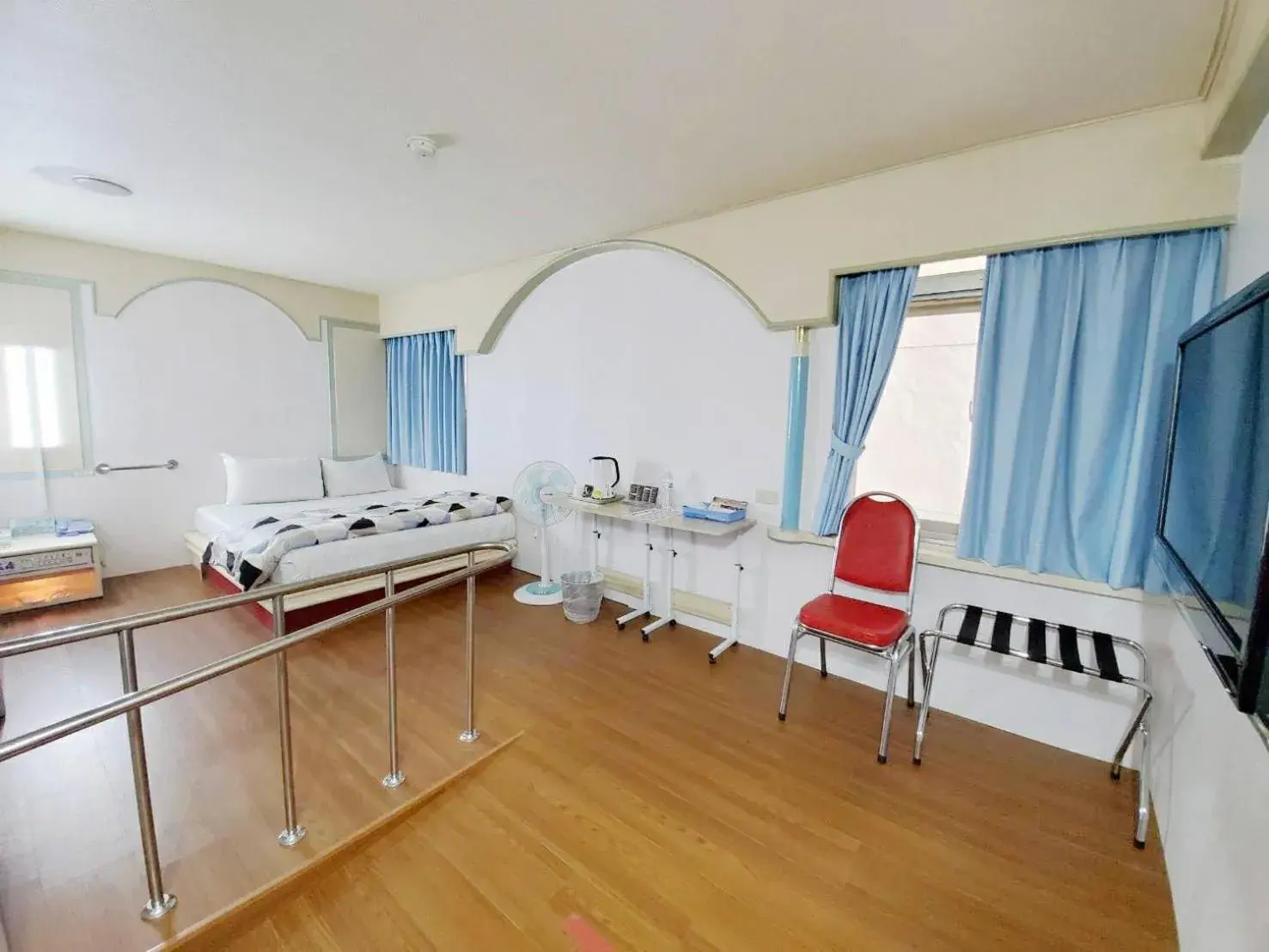 Bed in Hua Ku Hotel Bed in Hua Ku Hotel