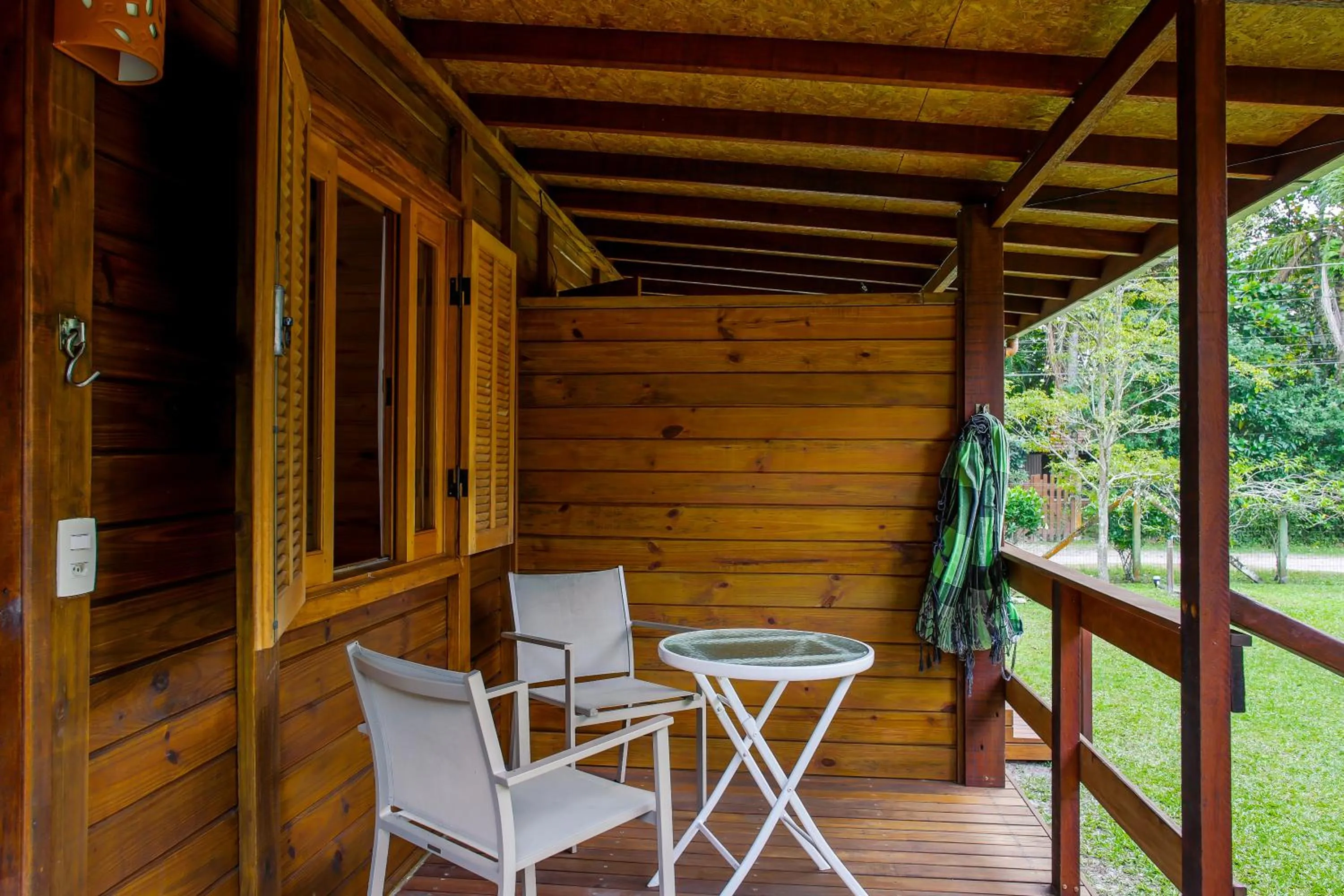 Patio in Pousada Plancton