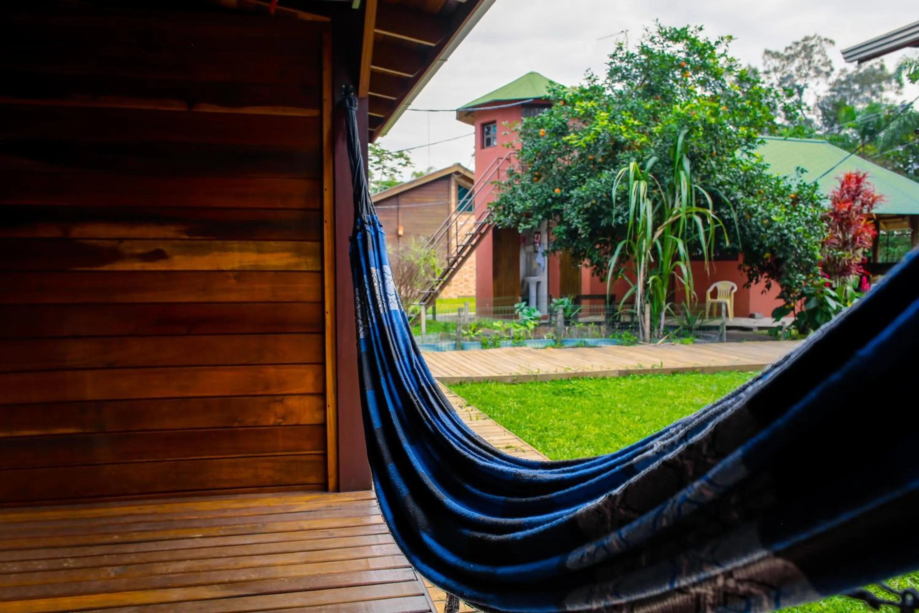 Patio in Pousada Plancton