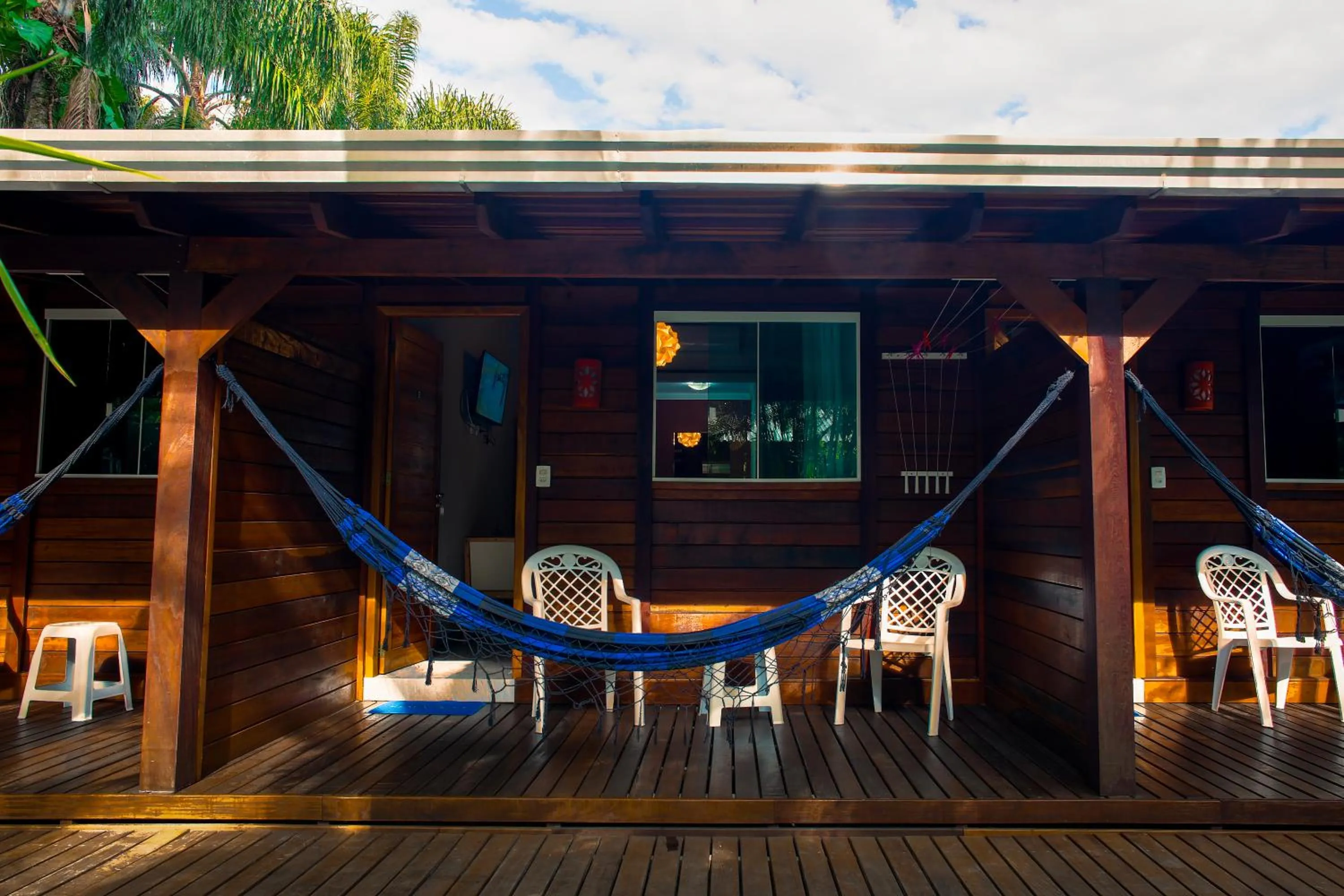 Patio in Pousada Plancton