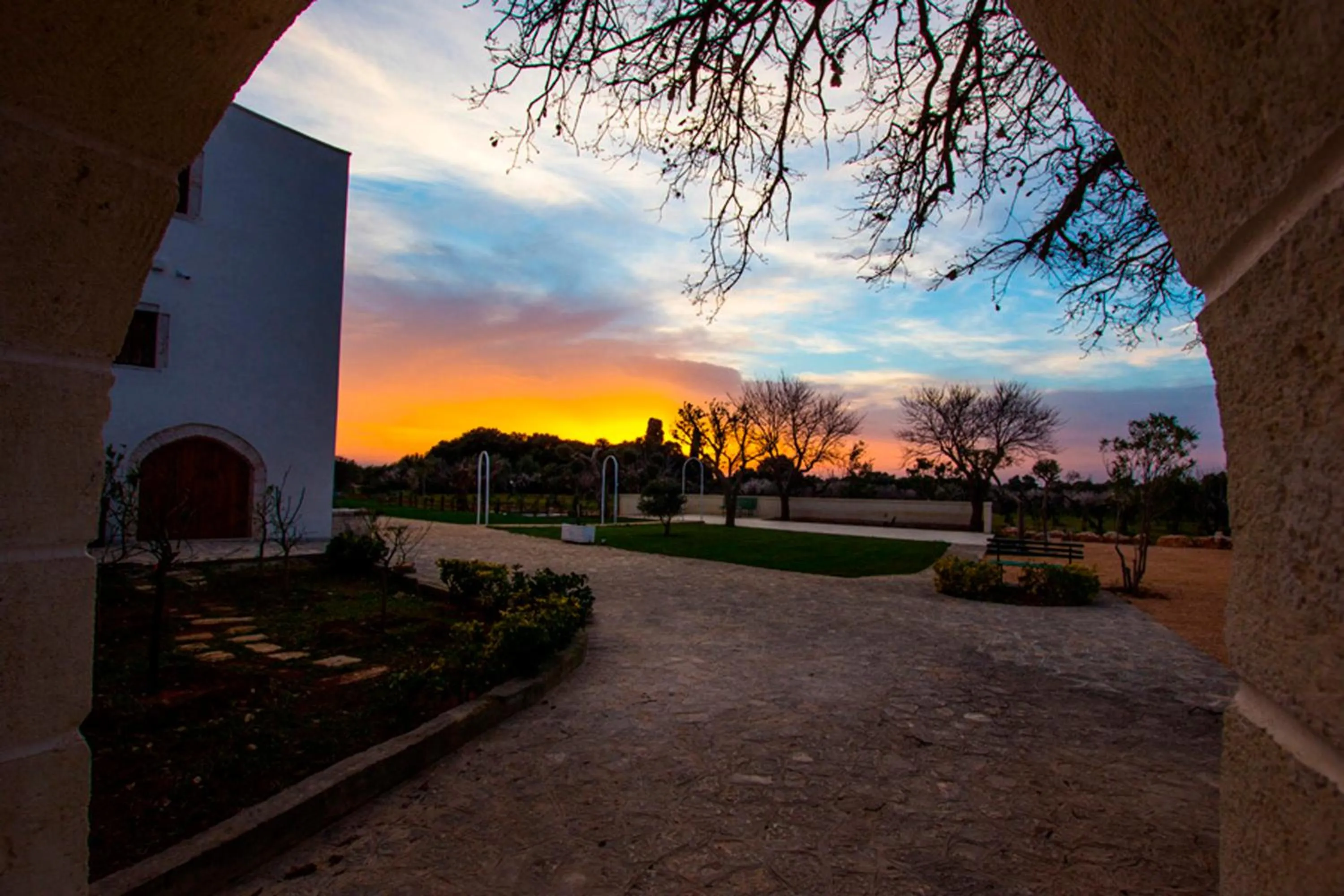Facade/entrance in Masseria Poli Country House