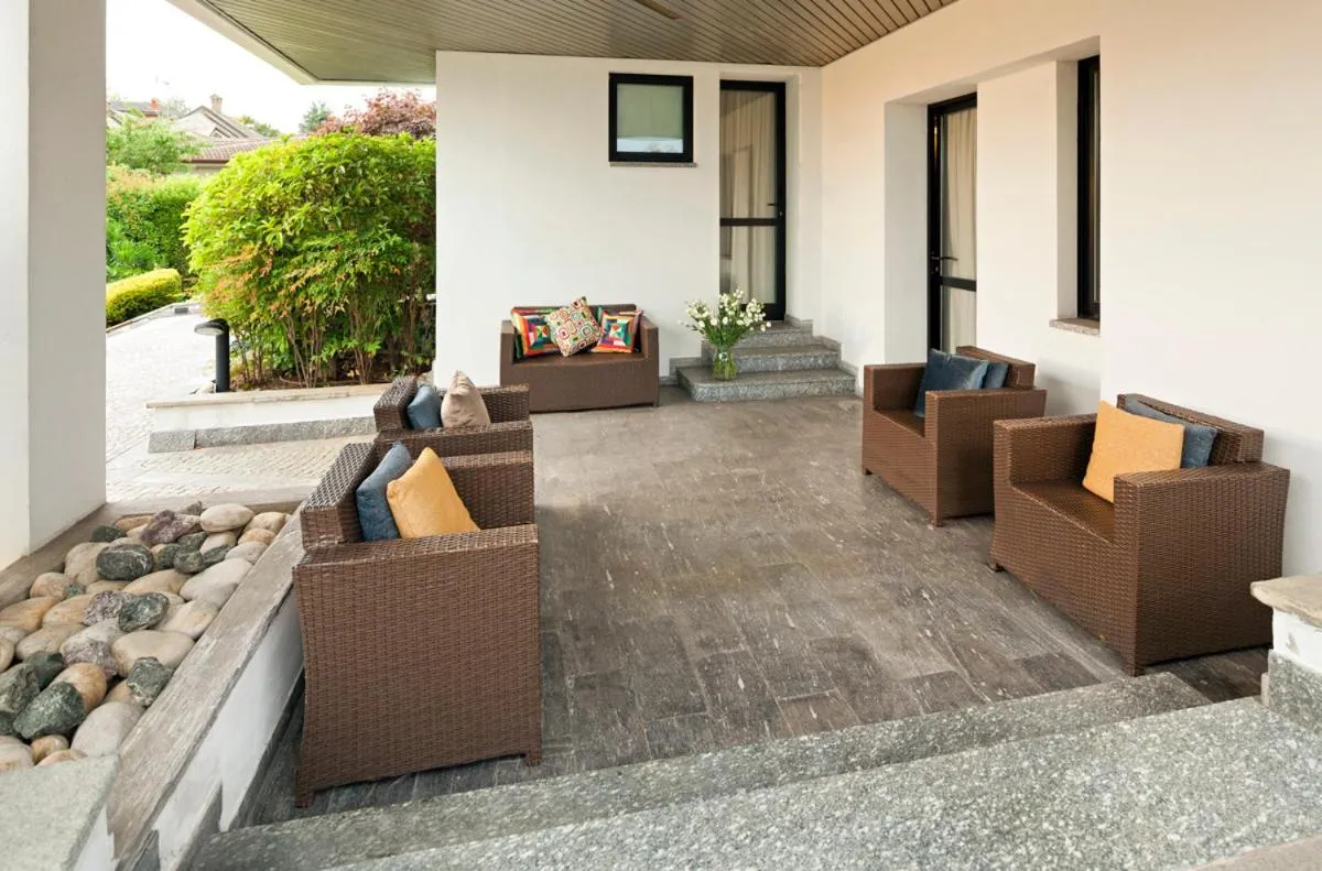 Balcony/Terrace in Arosio Hotel