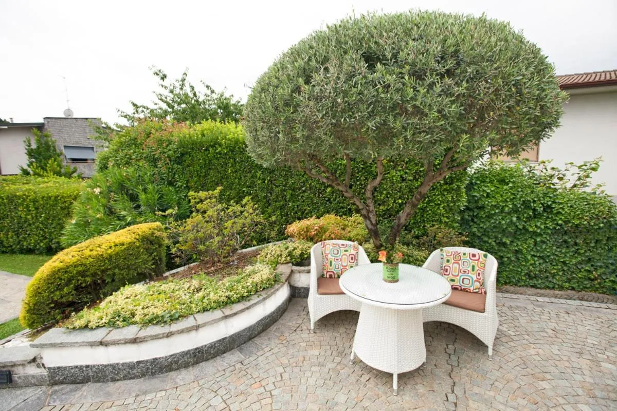 Garden view in Arosio Hotel