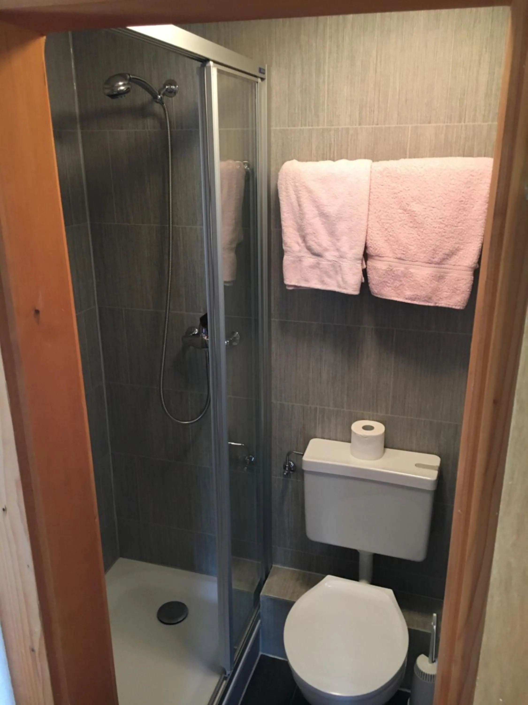 Shower in Hôtel du Gd-St-Bernard