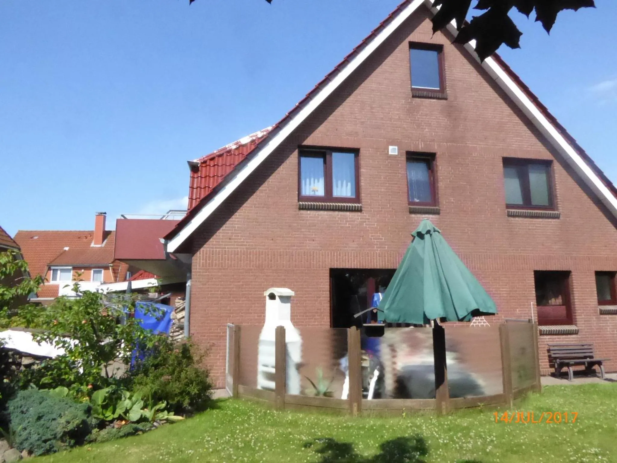 BBQ facilities in Haus Kathrin