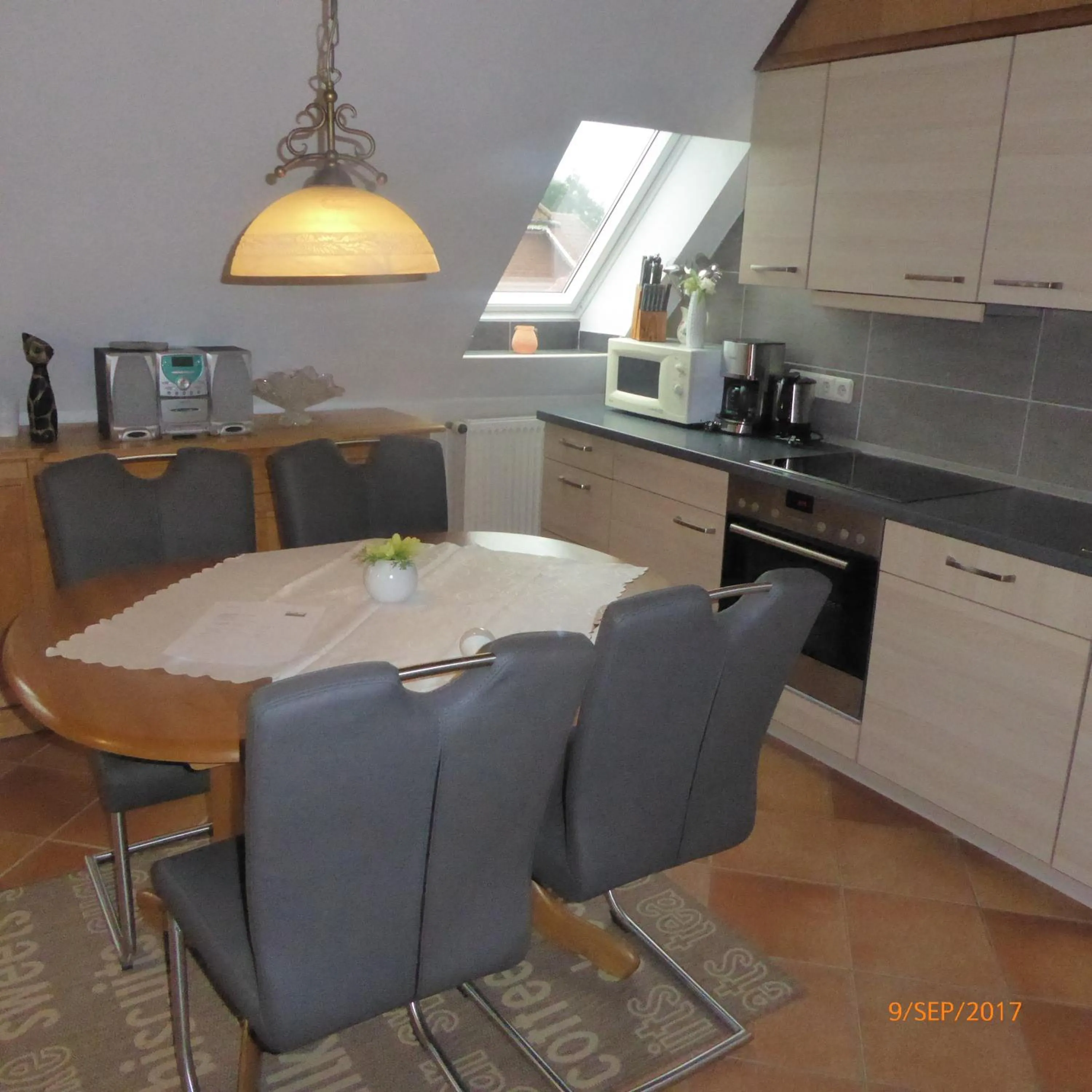 Kitchen or kitchenette in Haus Kathrin