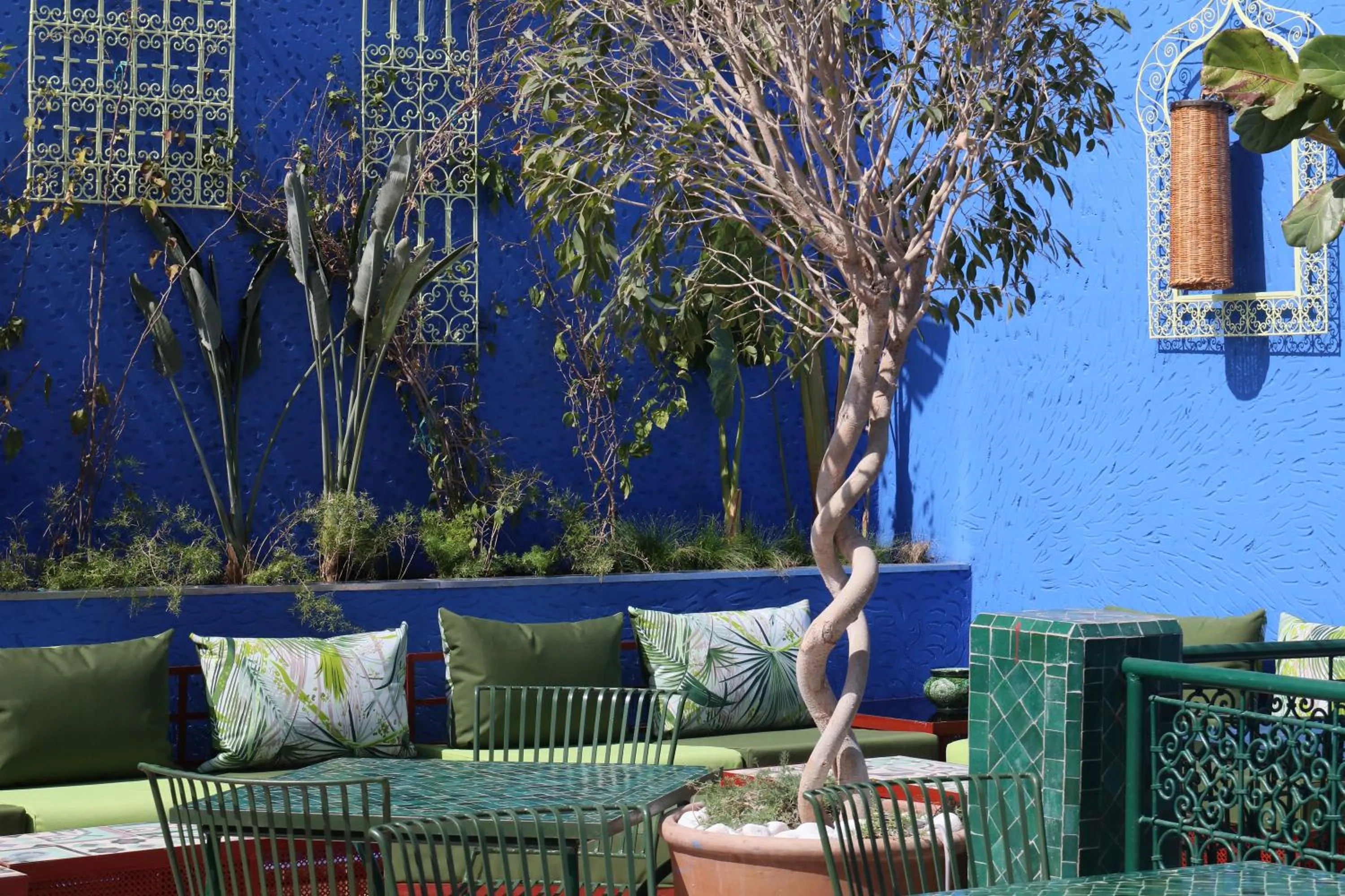 Patio in Riad Andallaspa