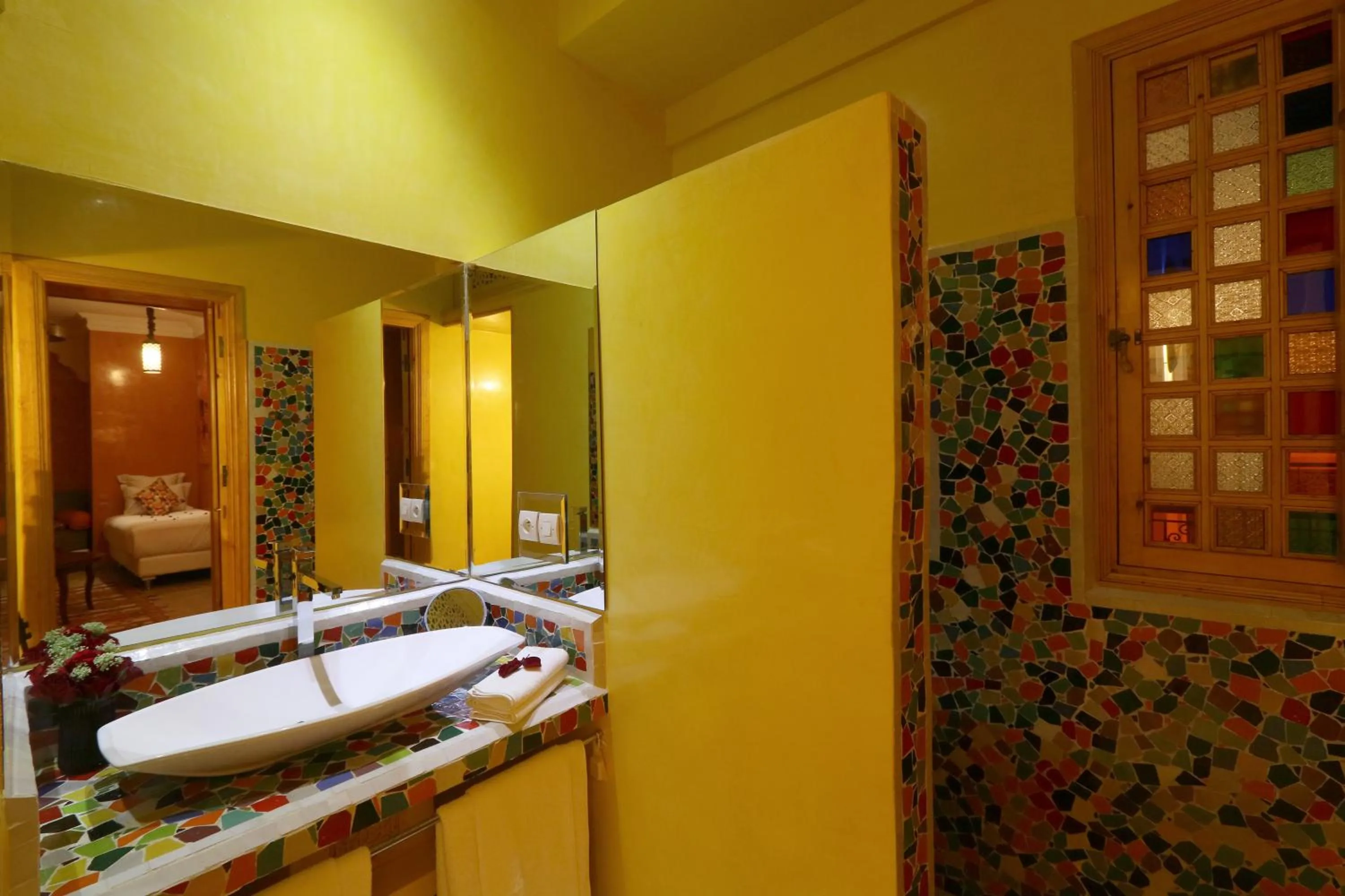 Bathroom in Riad Andallaspa