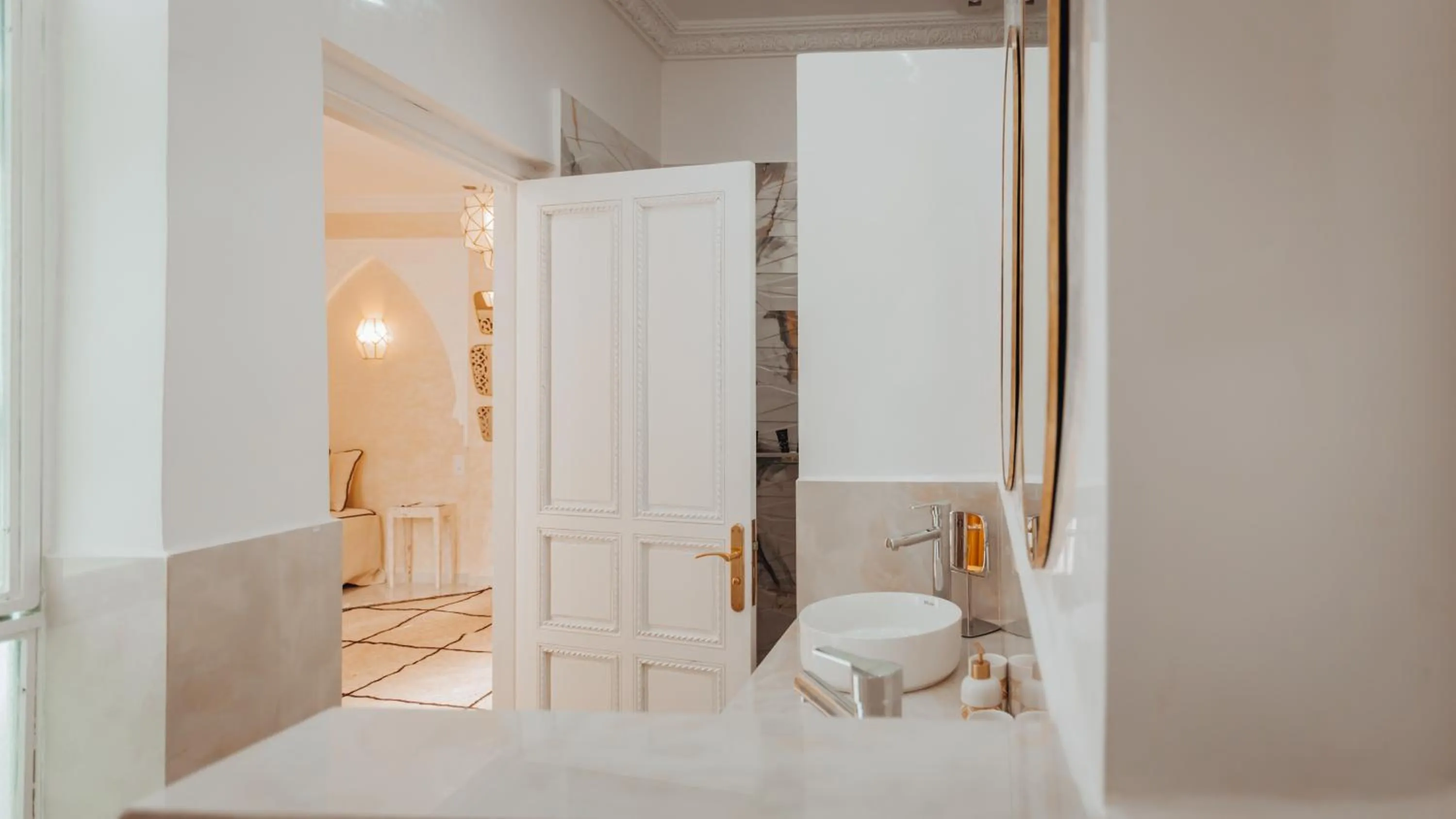 Bathroom in Riad Andallaspa