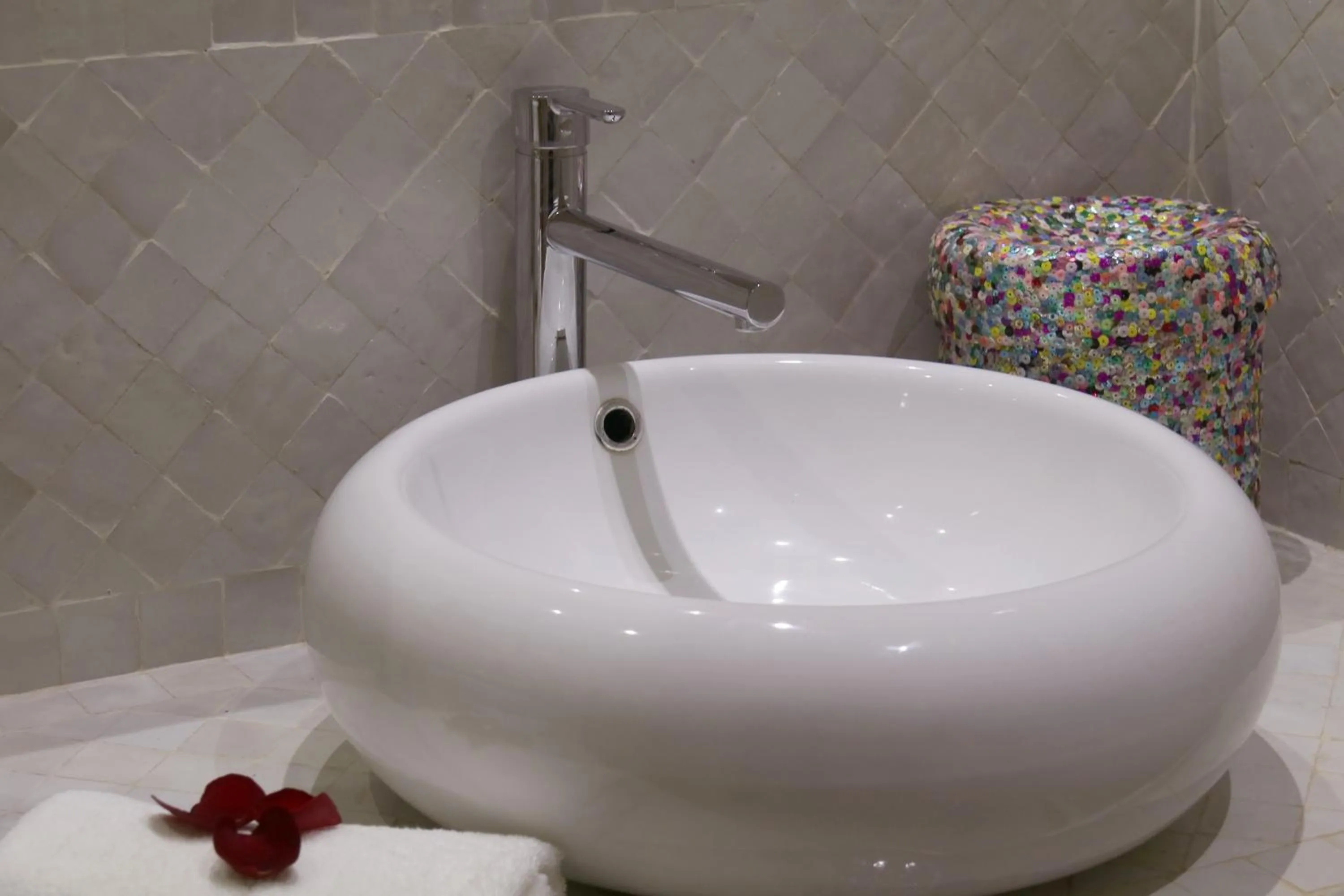 Bathroom in Riad Andallaspa