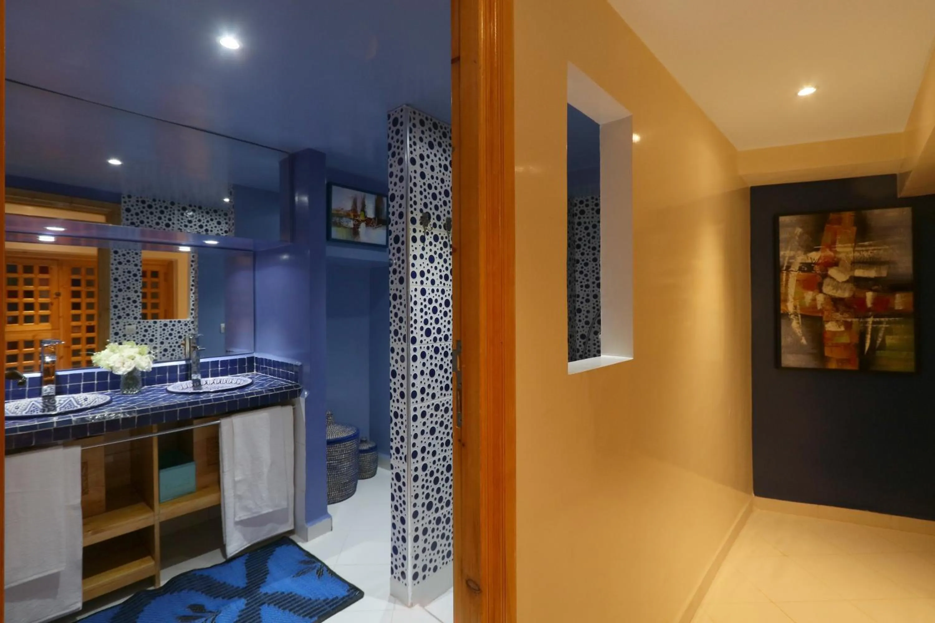 Shower in Riad Andallaspa