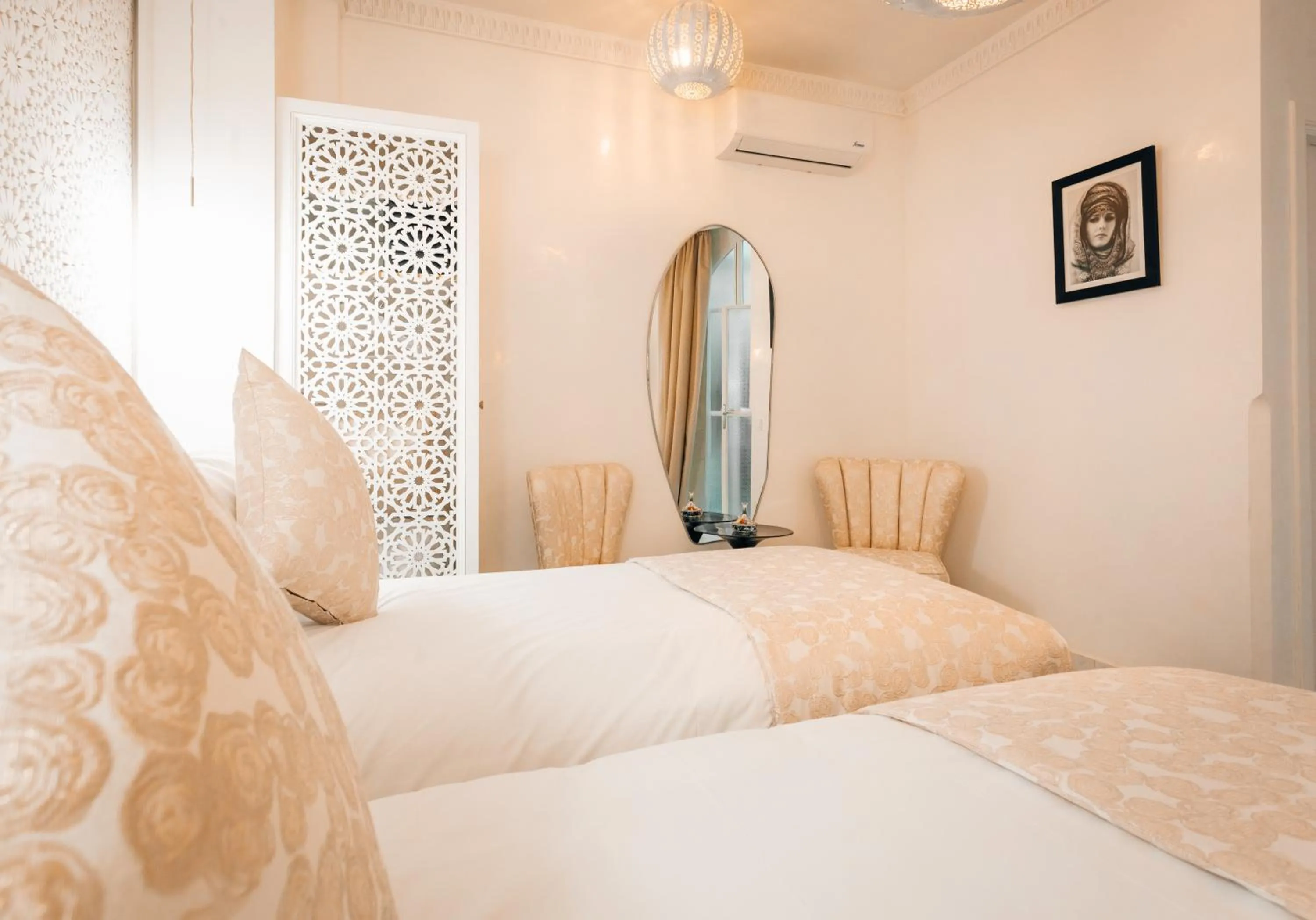 Bedroom, Bed in Riad Andallaspa