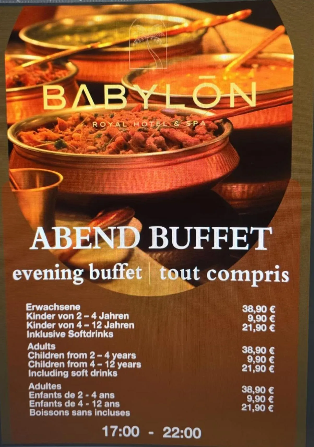 Restaurant/places to eat in Hotel Babylon am Europa-Park