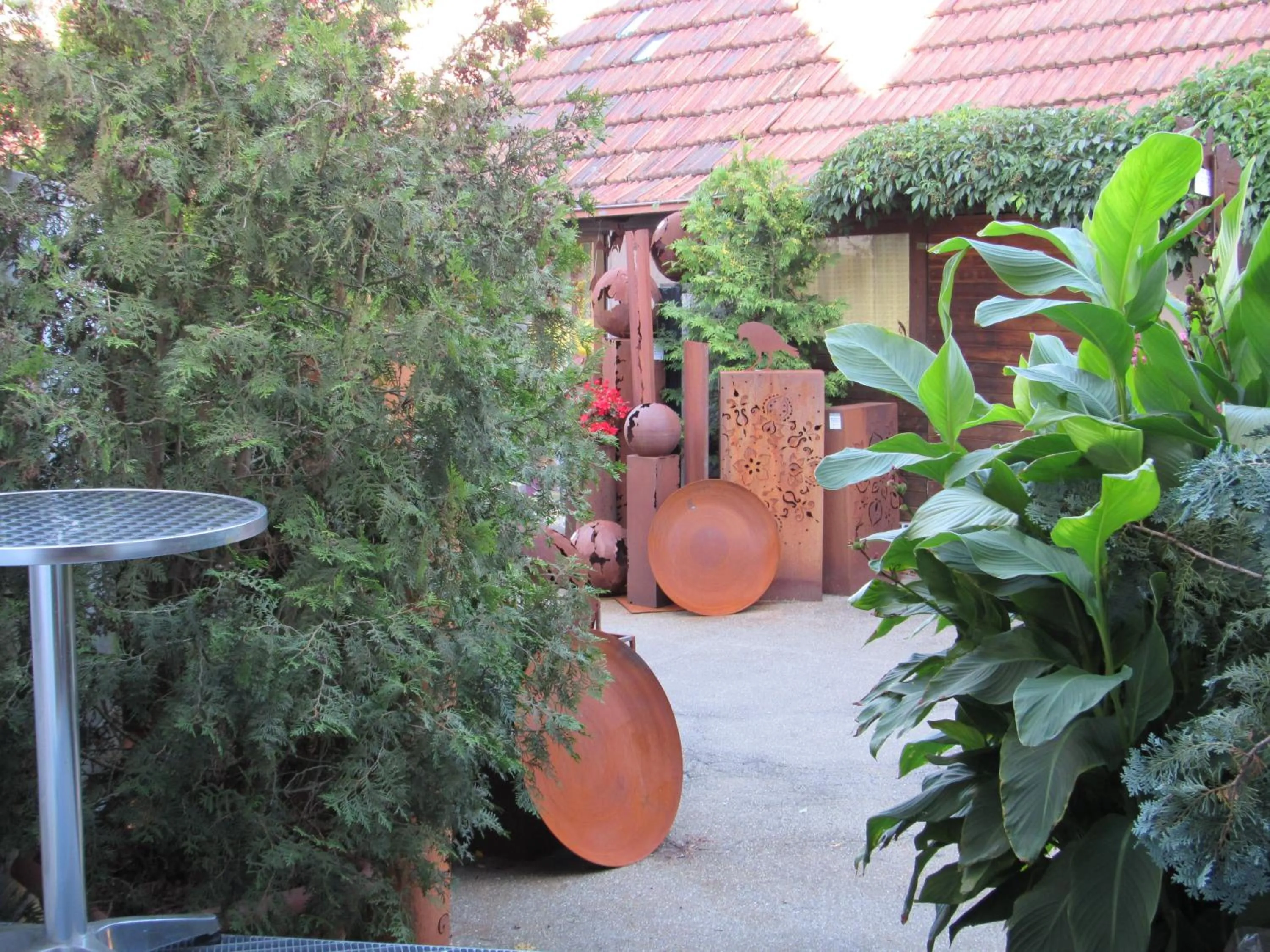 Garden in B&B Appartements Bischof & Bürk GbR