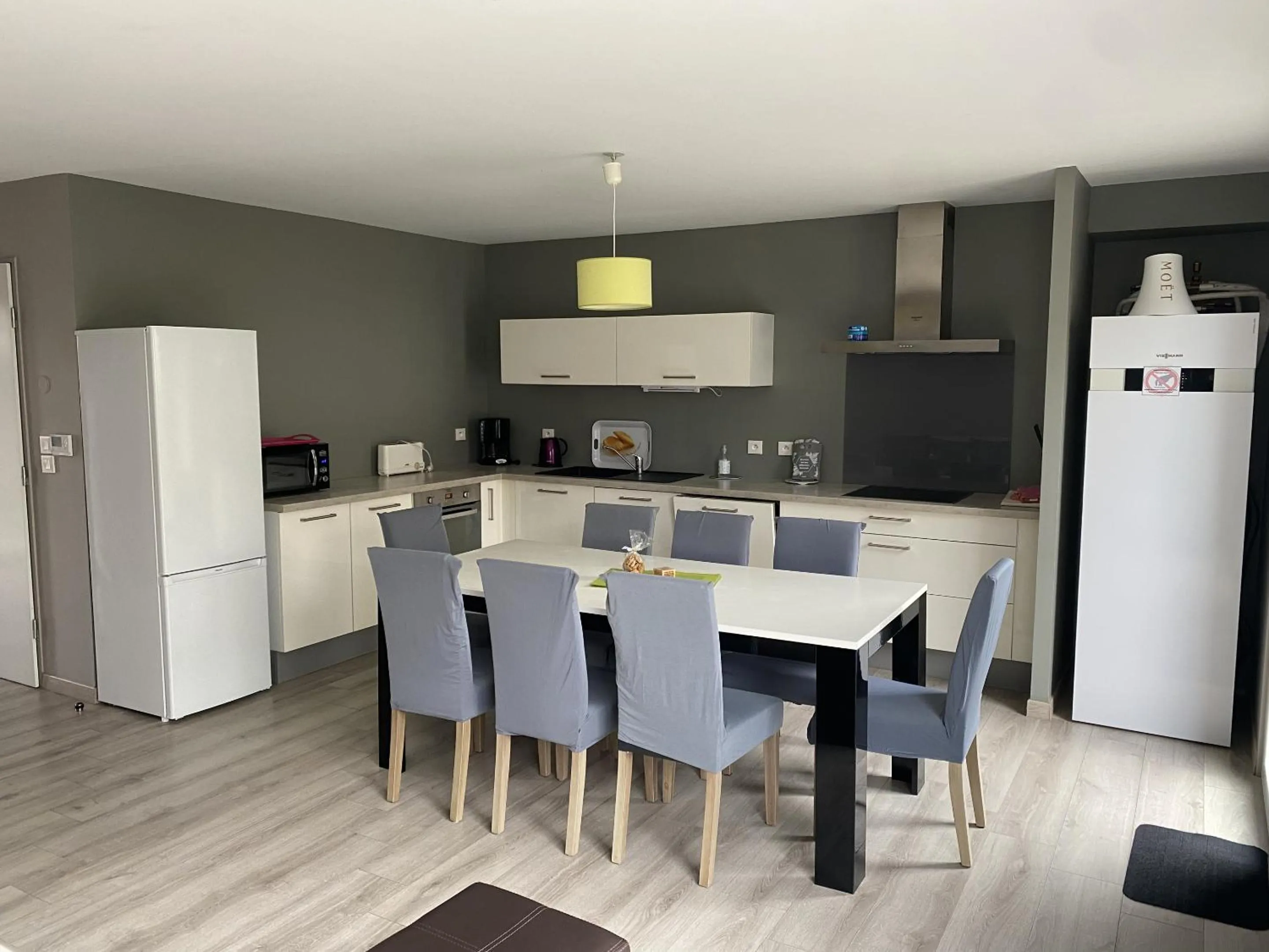 Kitchen or kitchenette in Villa Fétuque Crin d'Ours à Merlimont