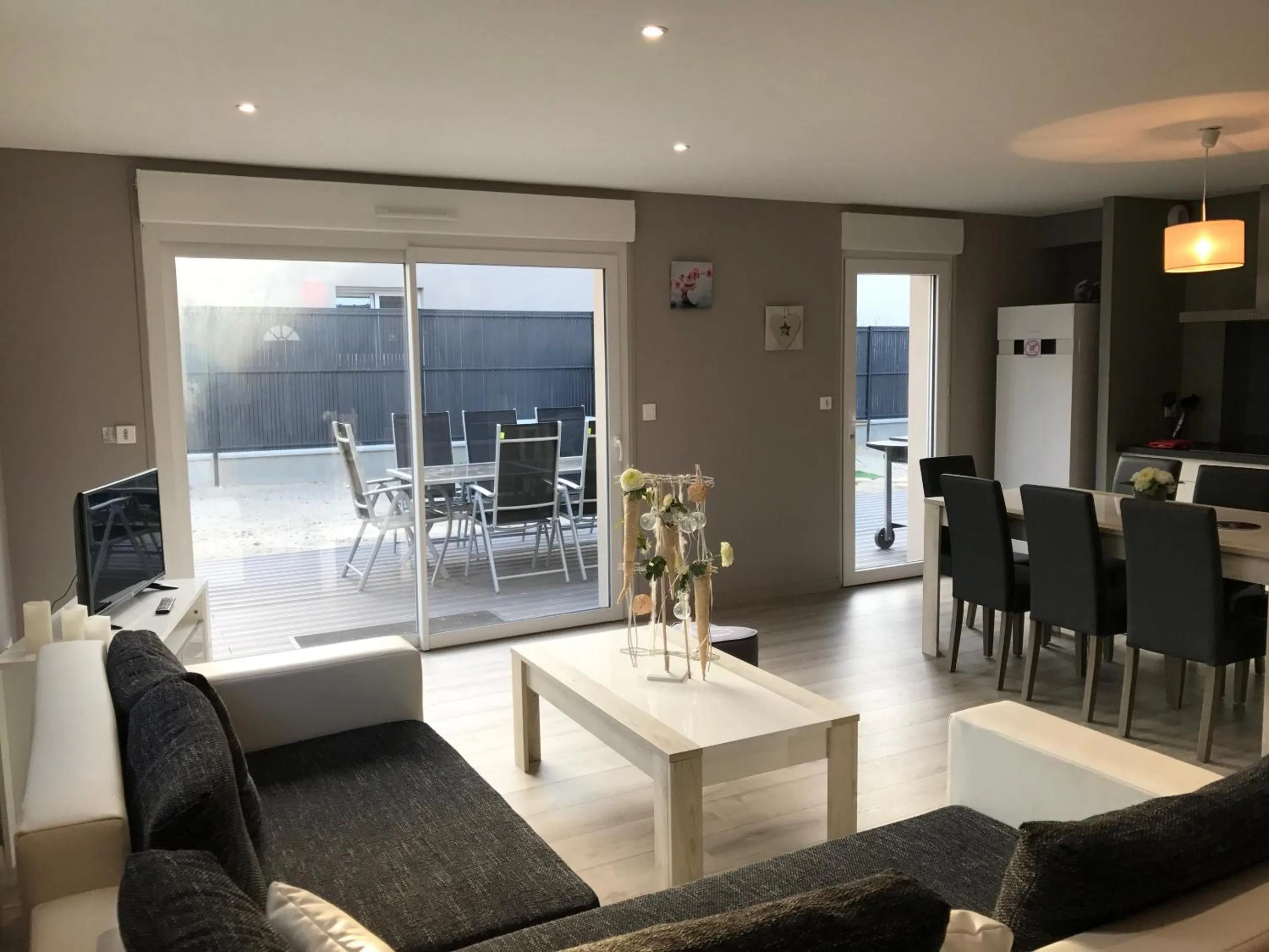 Living room in Villa Cheveux d'Anges à Merlimont