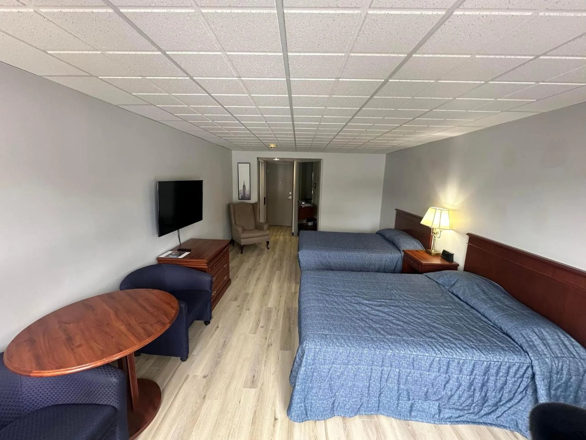 Bed in Hôtel Motel Le Voyageur