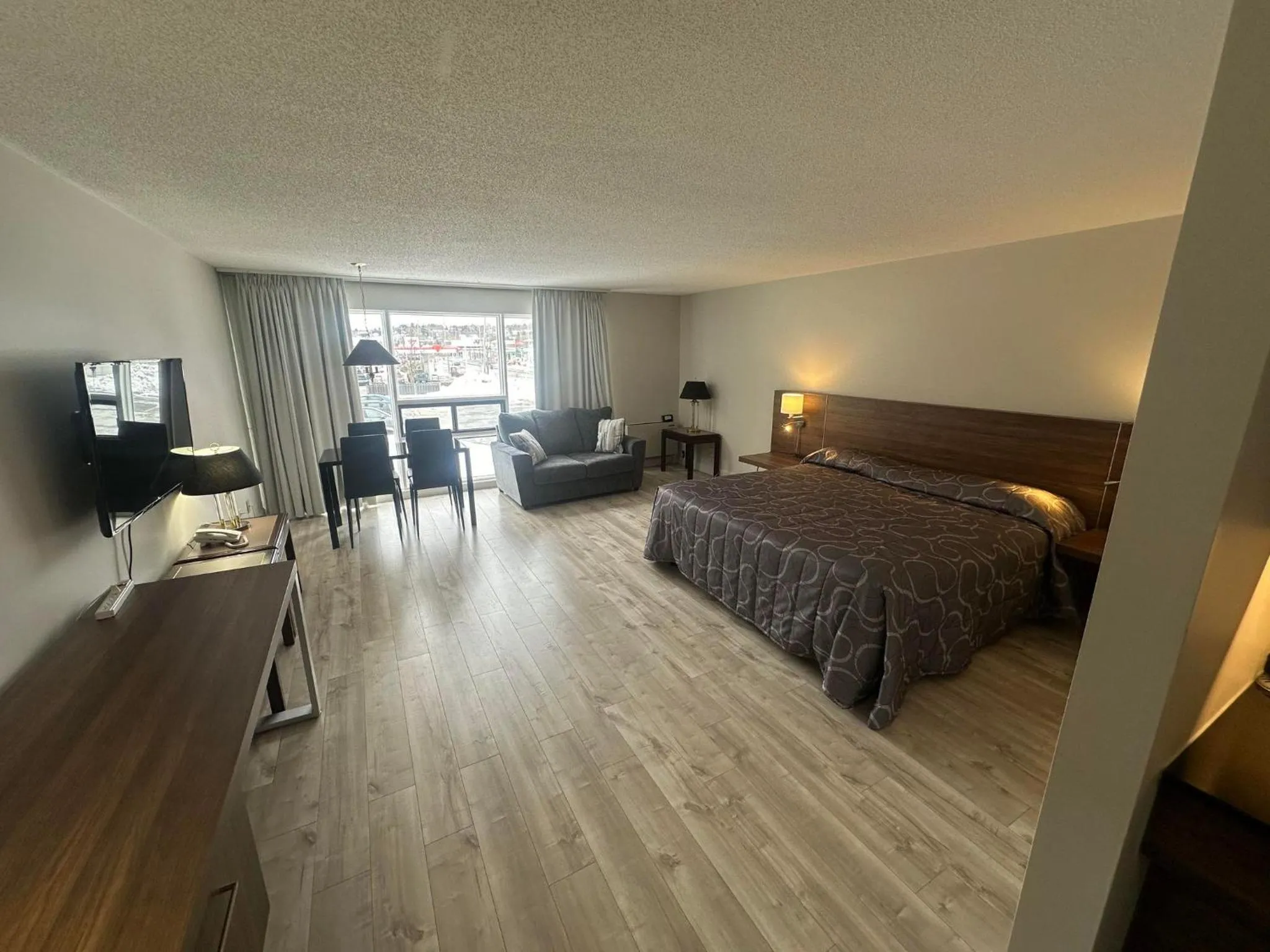 Bed in Hôtel Motel Le Voyageur