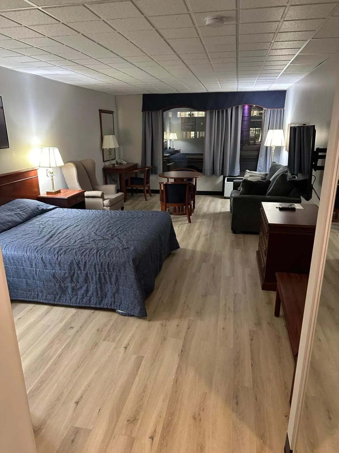 Bed in Hôtel Motel Le Voyageur