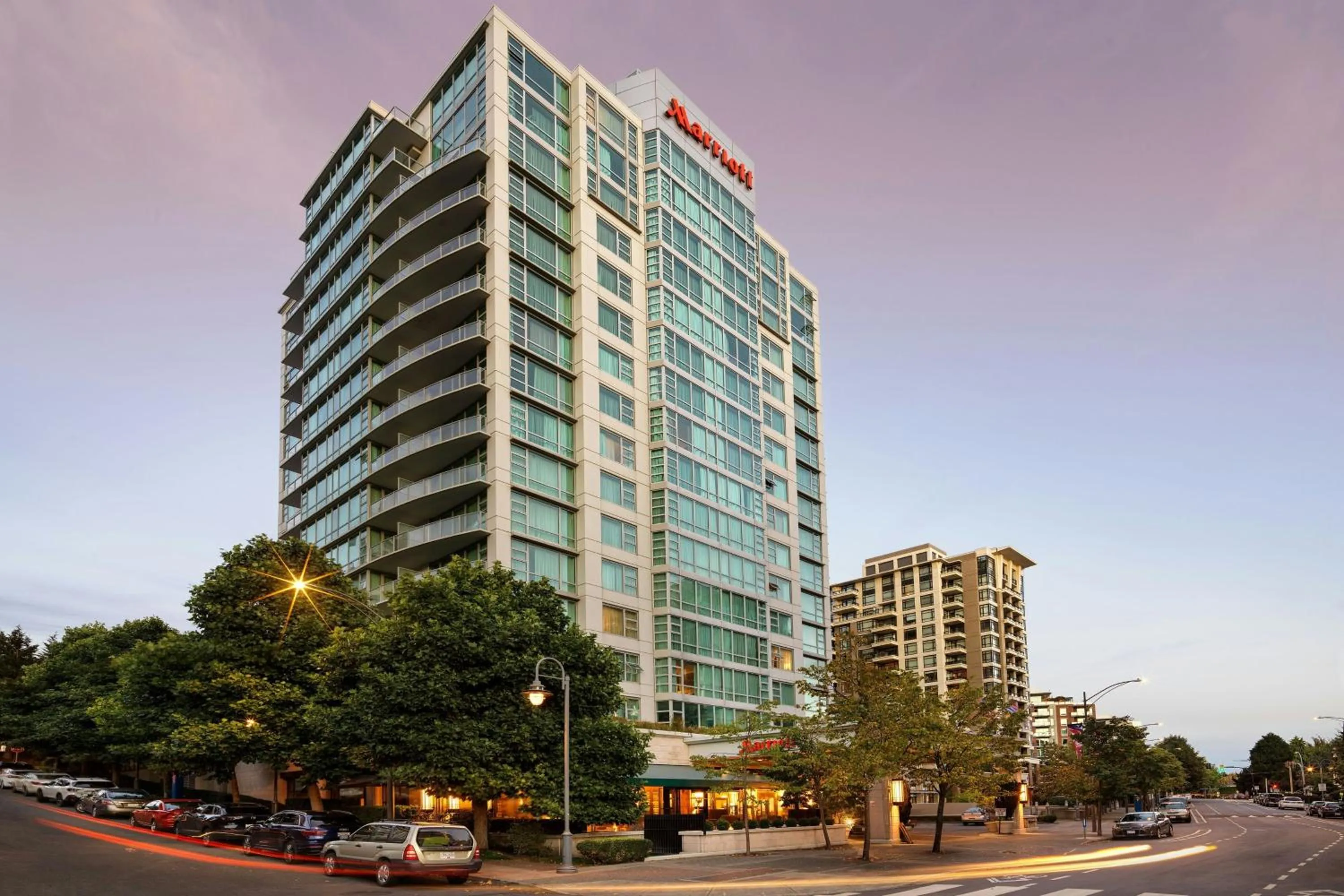 Property building in Victoria Marriott Inner Harbour