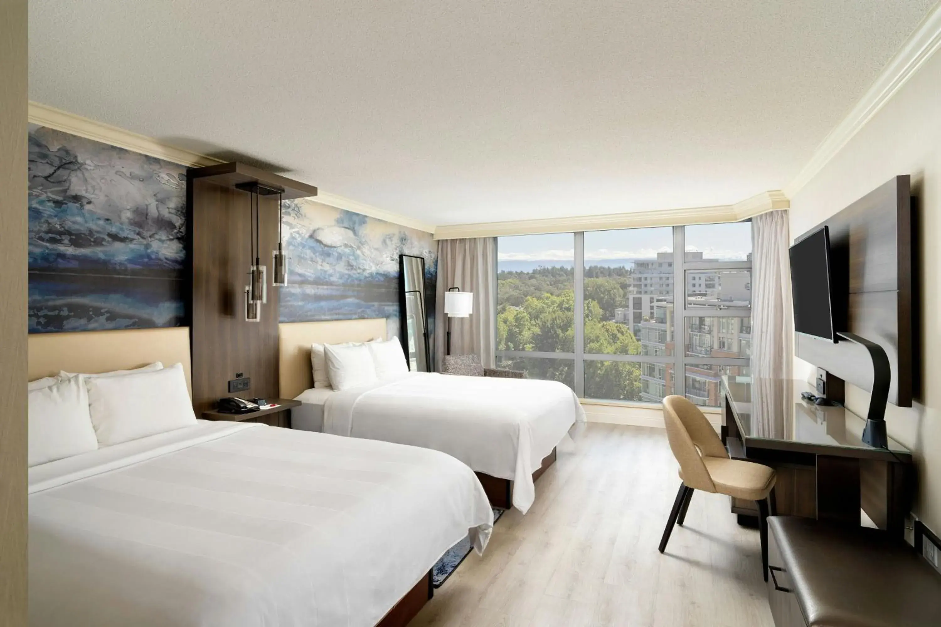 Superior Room, 2 Queen Beds, Nonsmoking in Victoria Marriott Inner Harbour Superior Room, 2 Queen Beds, Nonsmoking in Victoria Marriott Inner Harbour