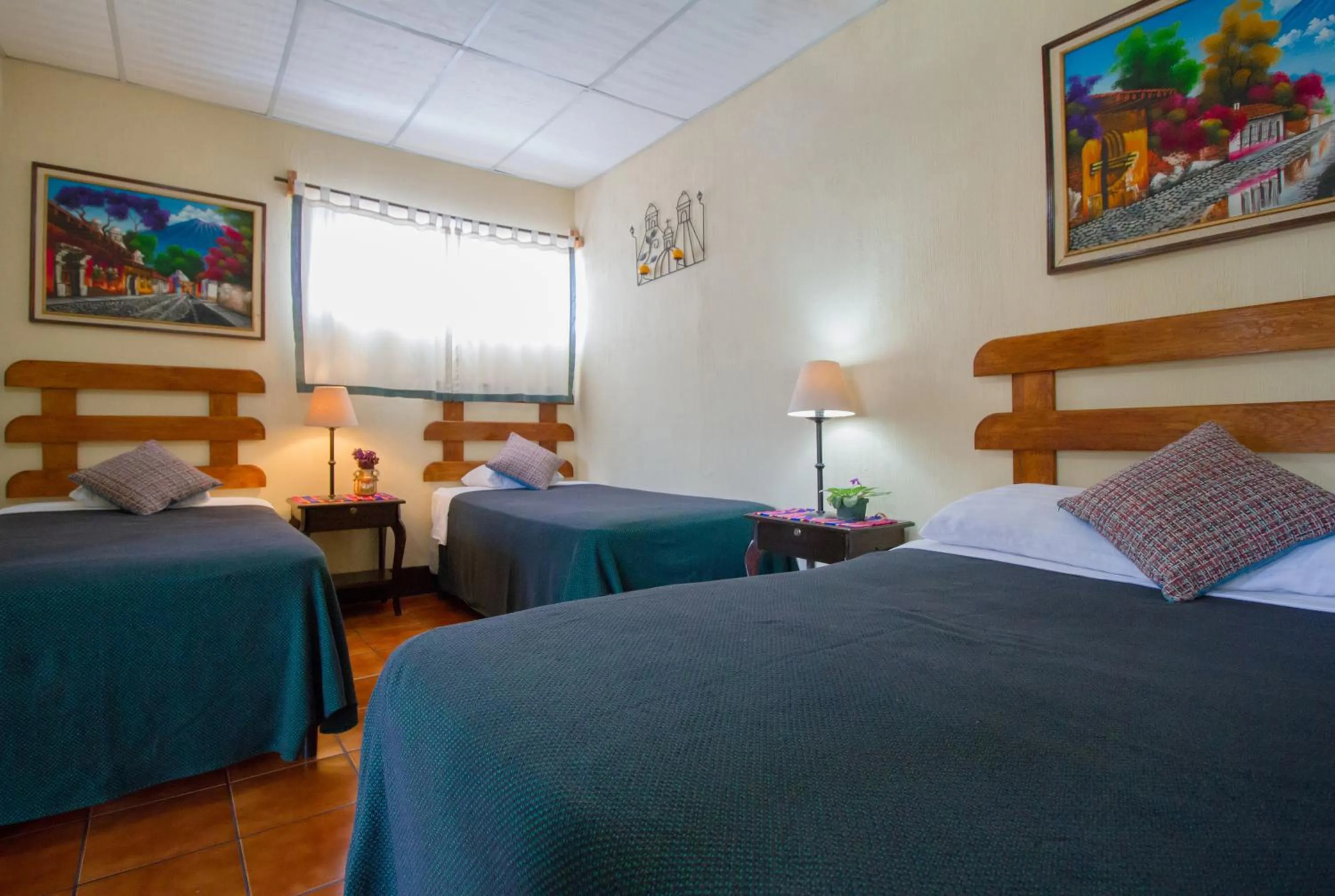 Bed in Posada Doña Luisa