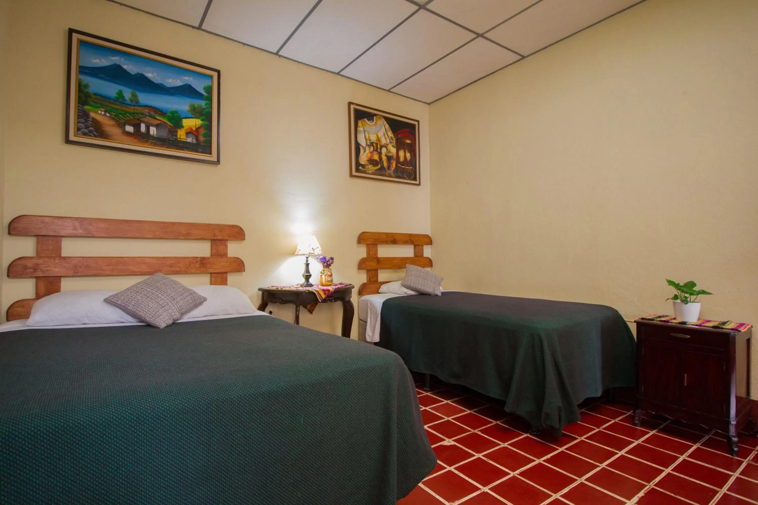 Bed in Posada Doña Luisa