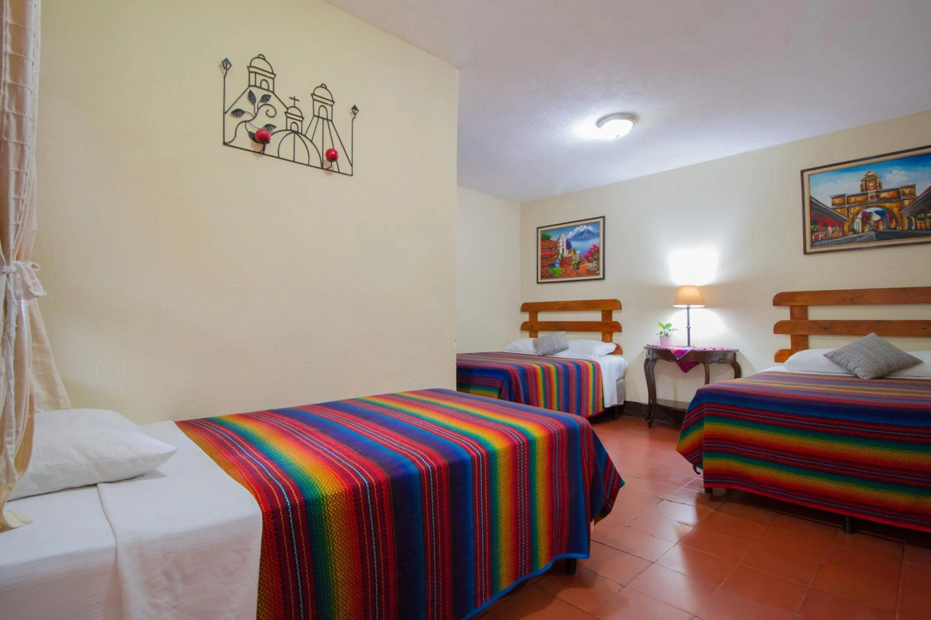 Bed in Posada Doña Luisa