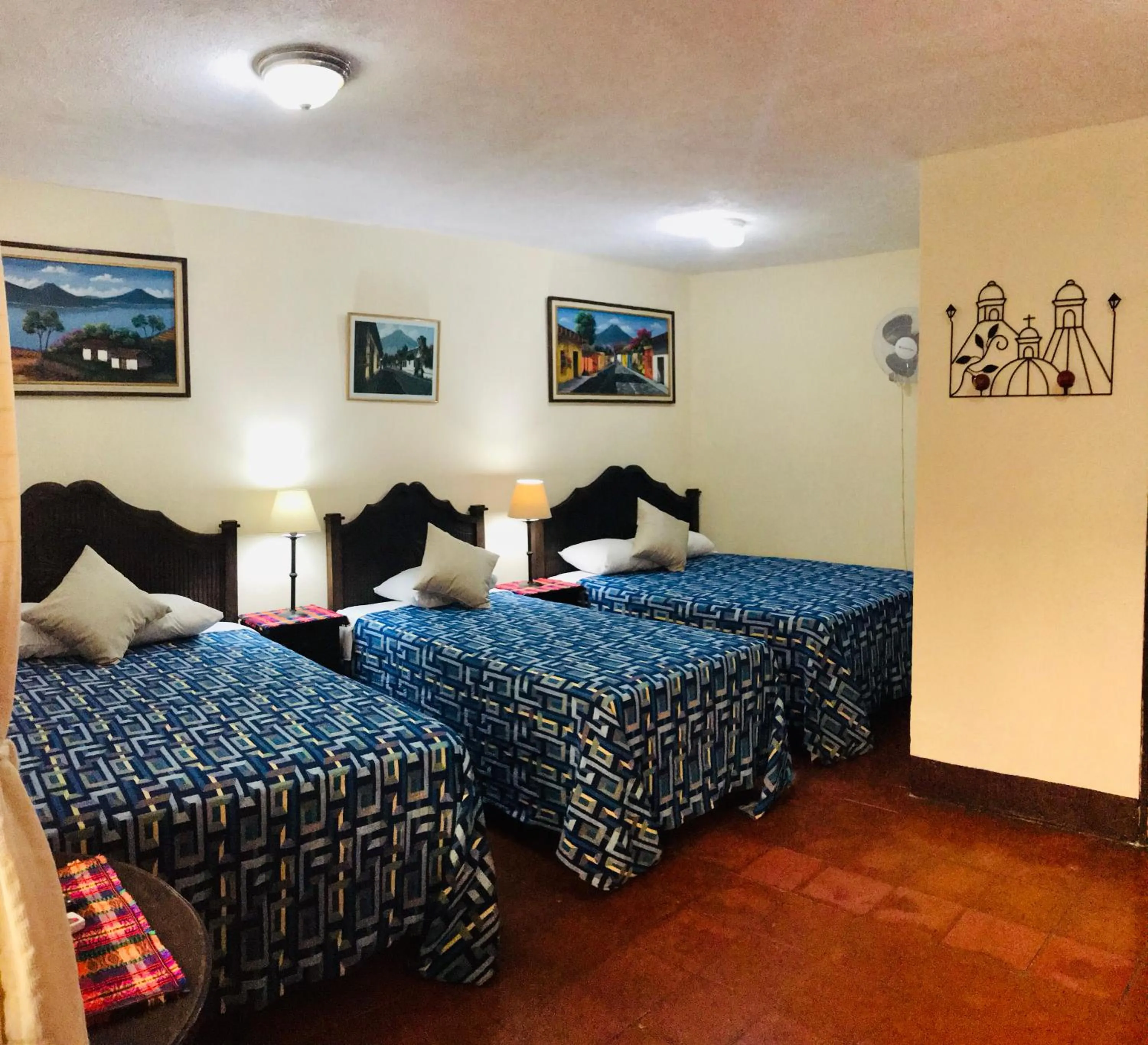 Bed in Posada Doña Luisa