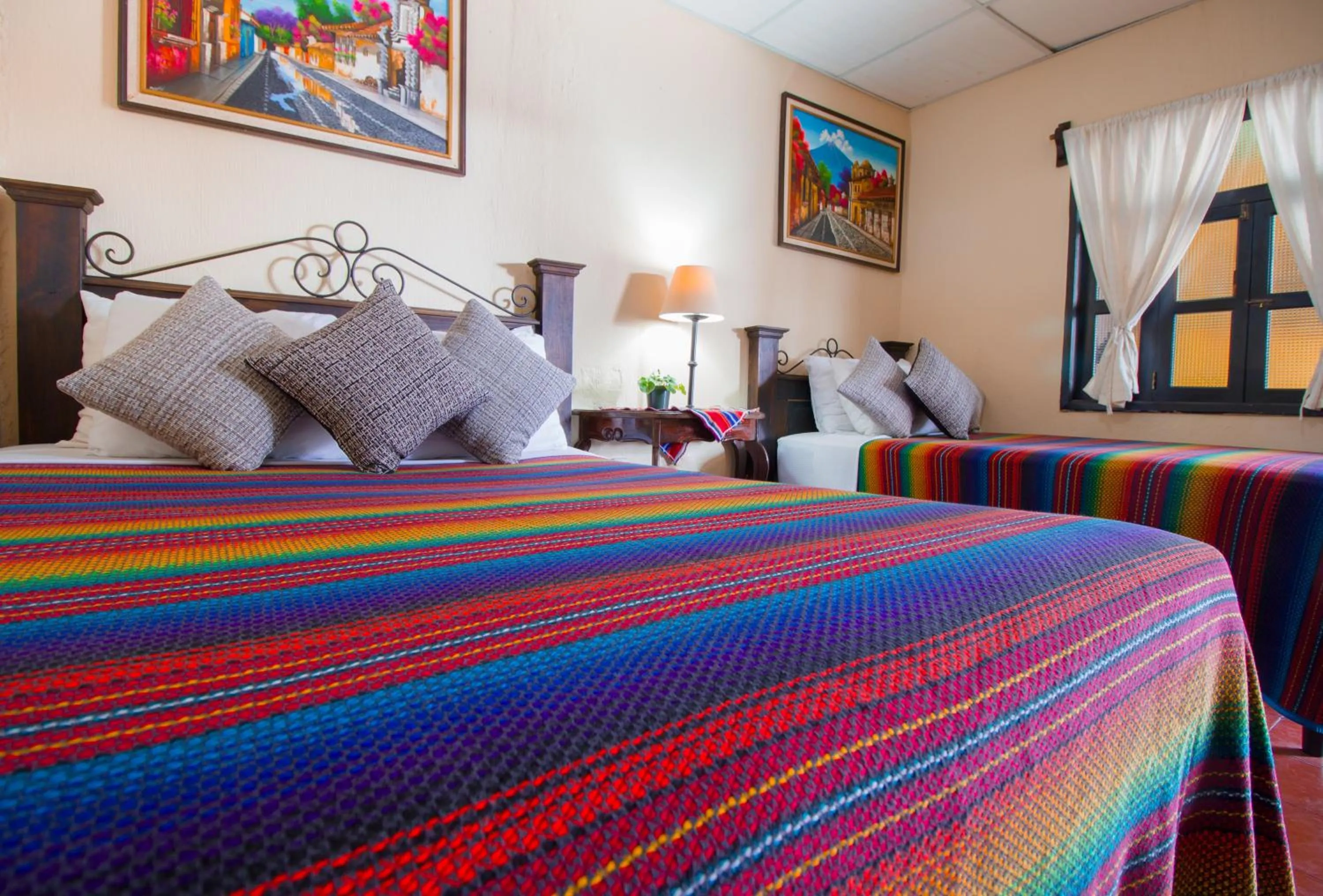 Bed in Posada Doña Luisa