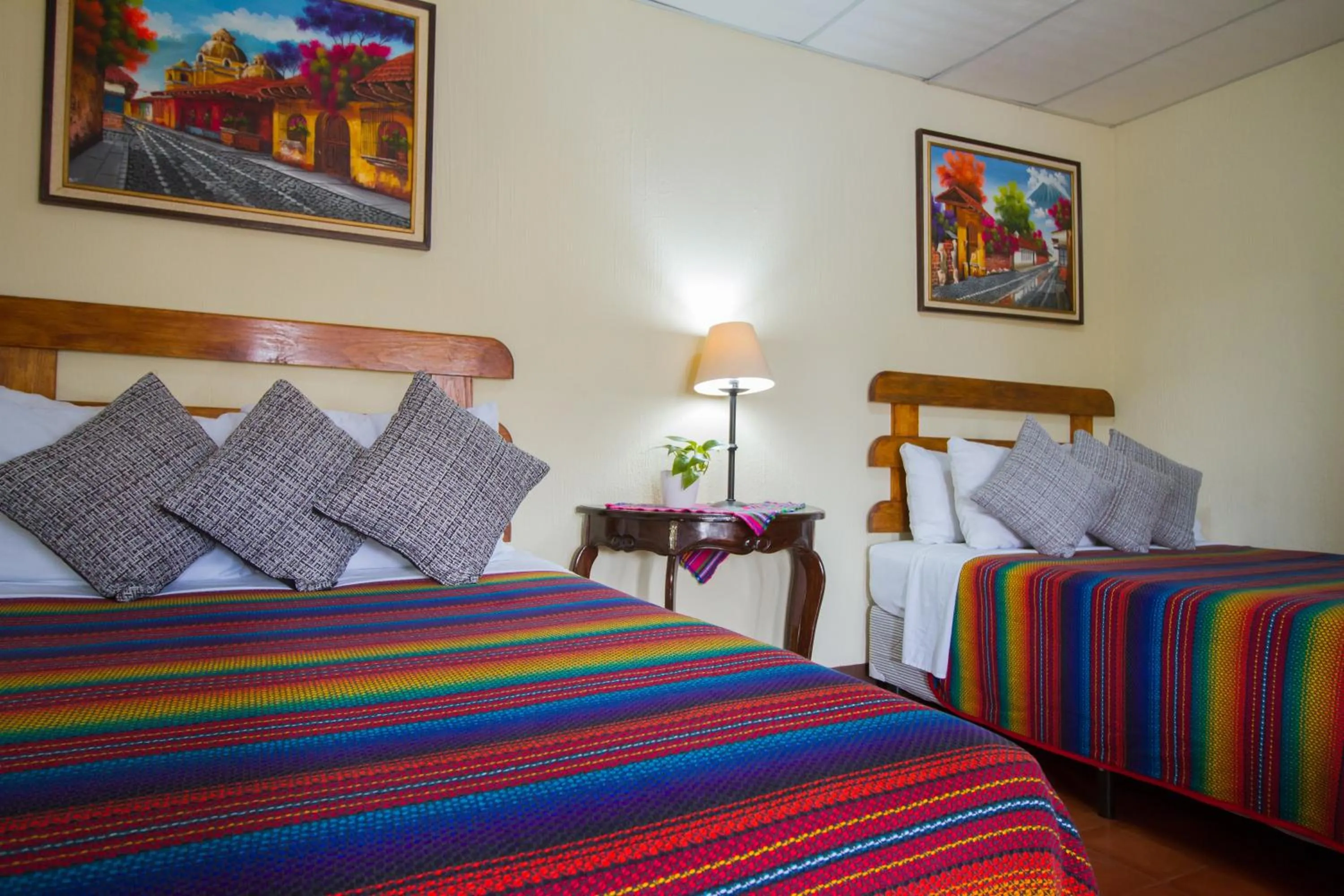 Bed in Posada Doña Luisa