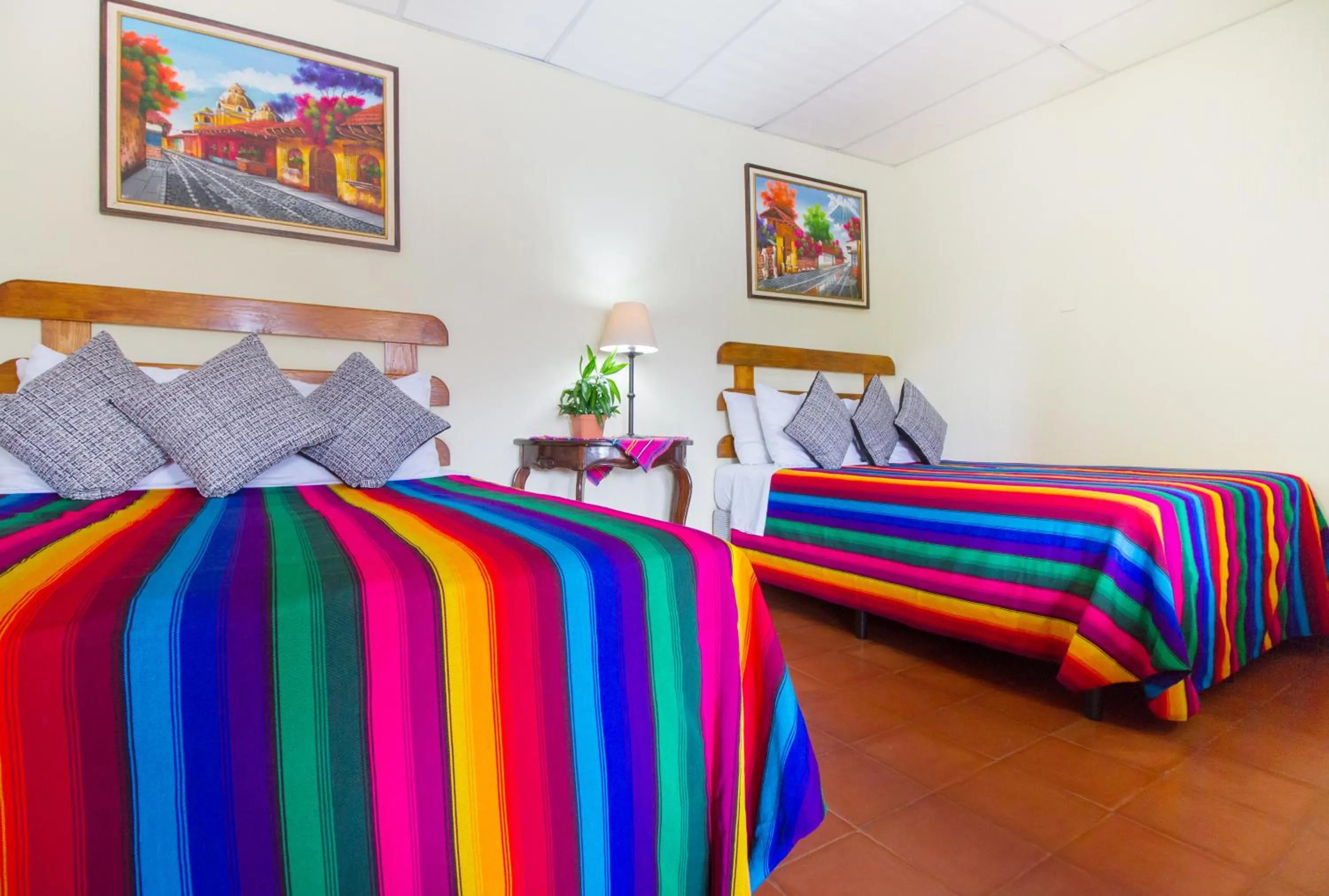 Bed in Posada Doña Luisa