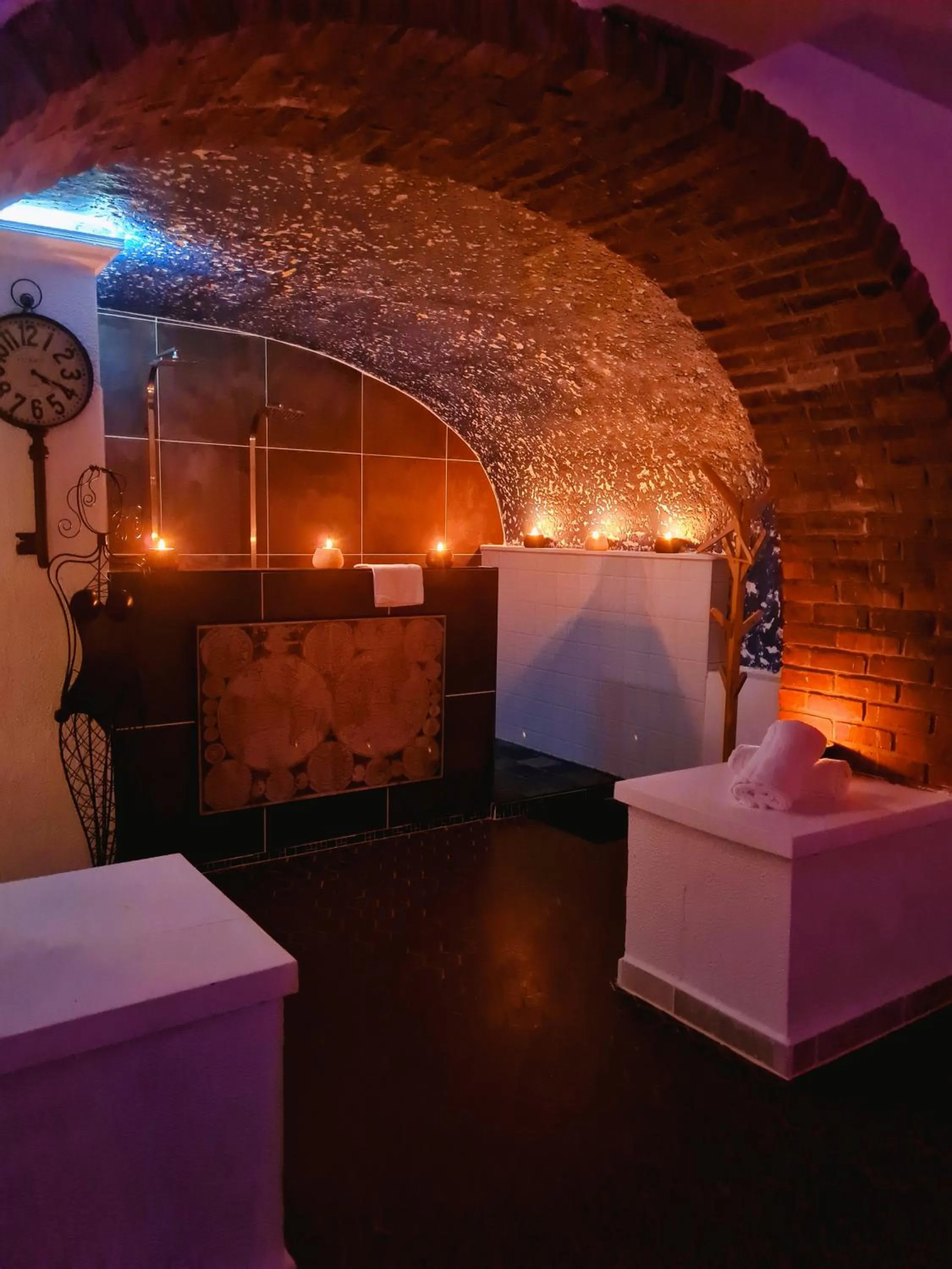 Shower in Châtellerie De Schoebeque