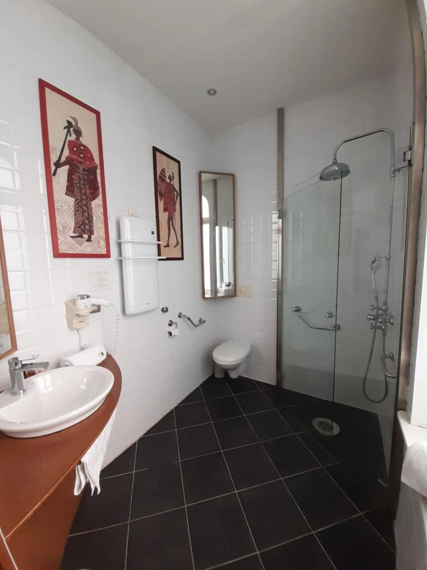 Shower in Châtellerie De Schoebeque