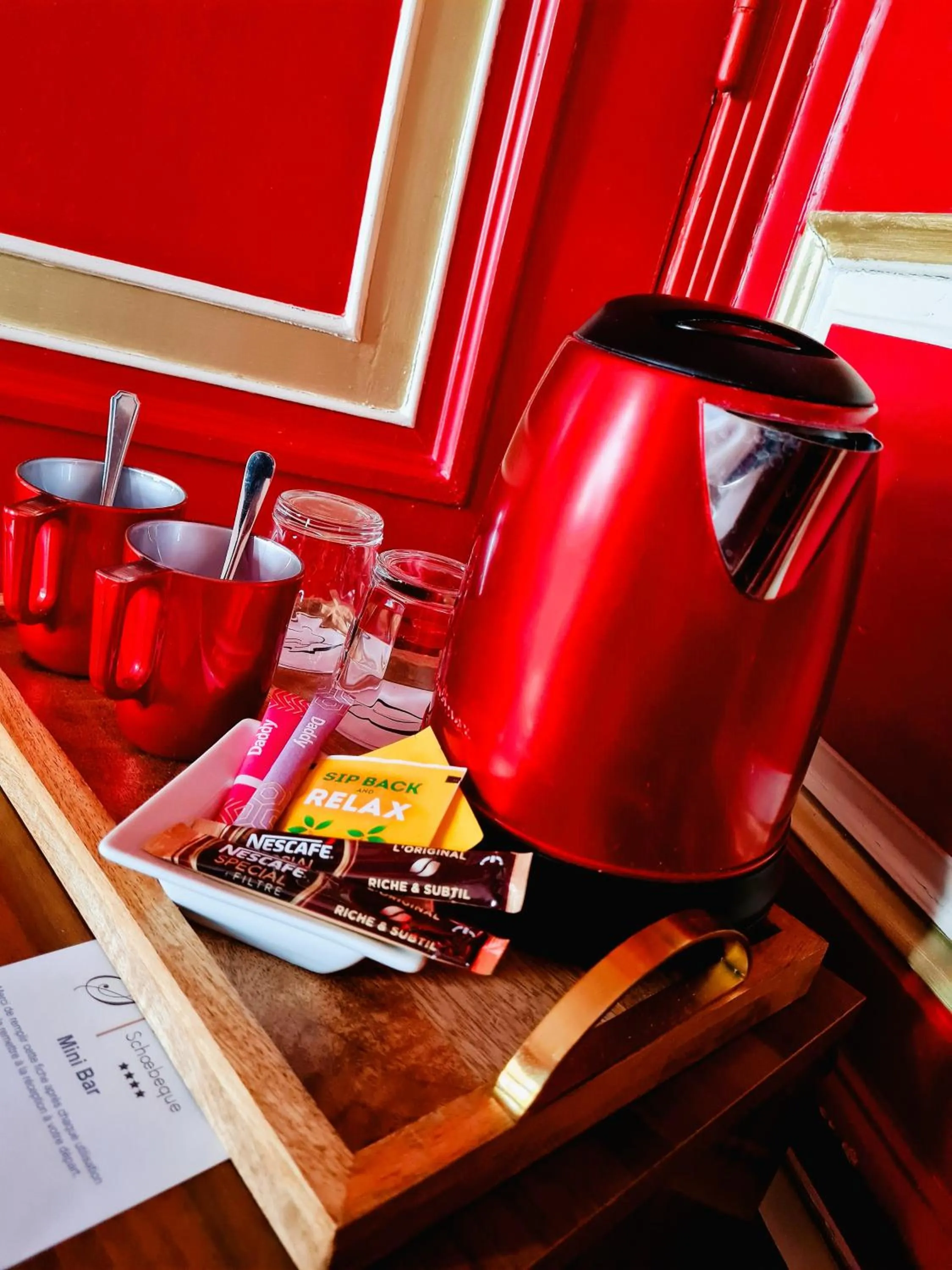 Coffee/tea facilities in Châtellerie De Schoebeque