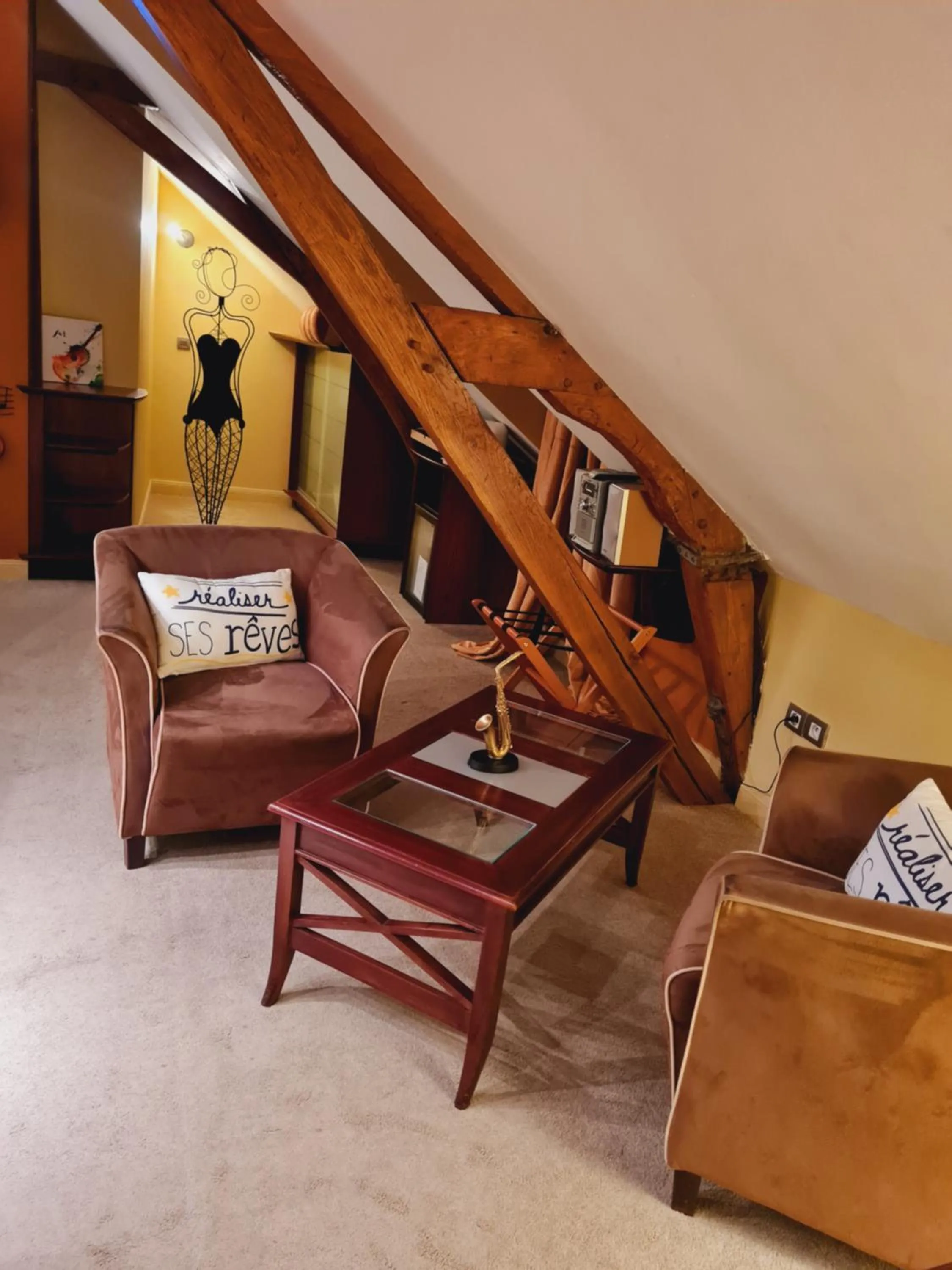 Living room in Châtellerie De Schoebeque