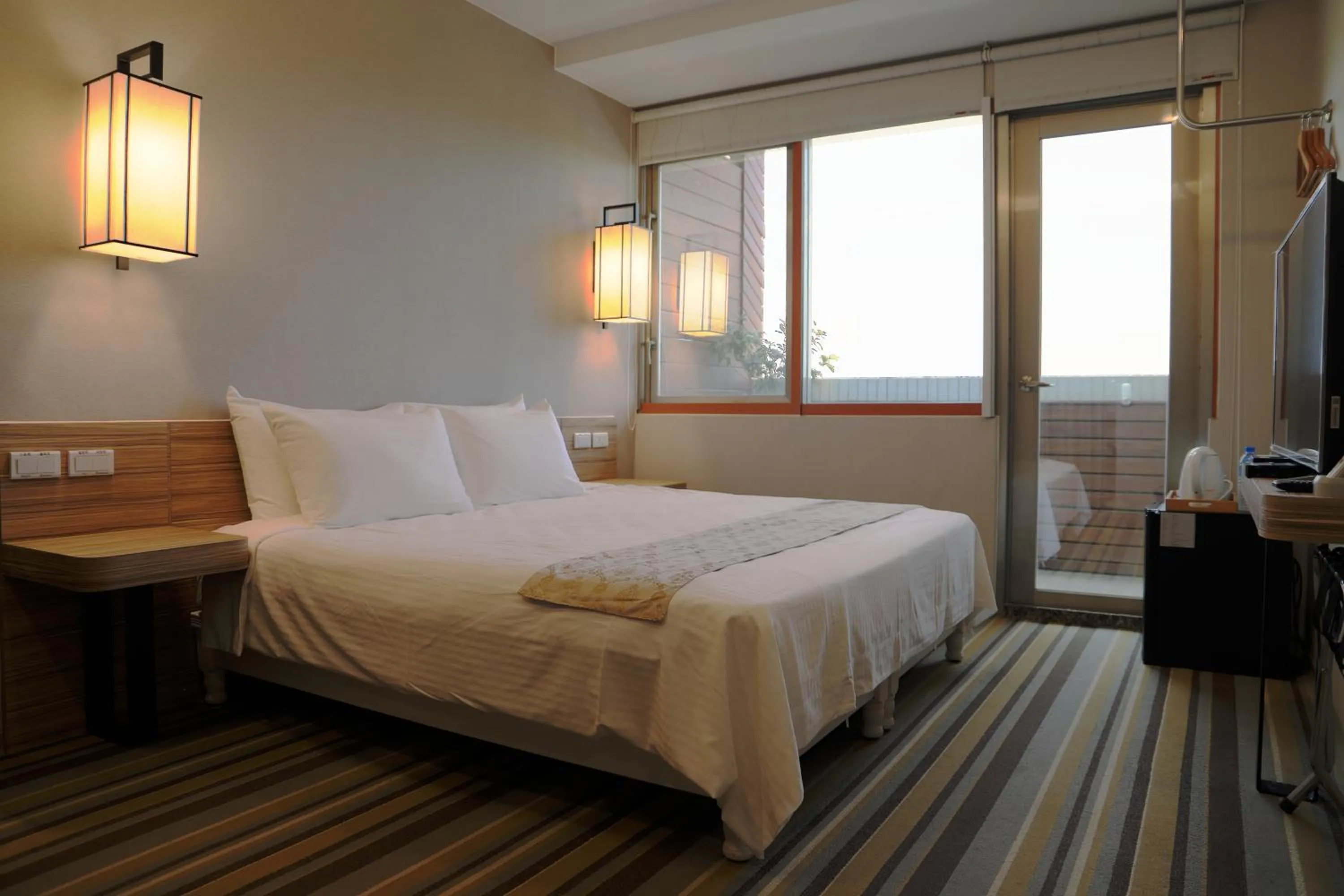 Bed in Tainan Julie's Garden 峰情文旅