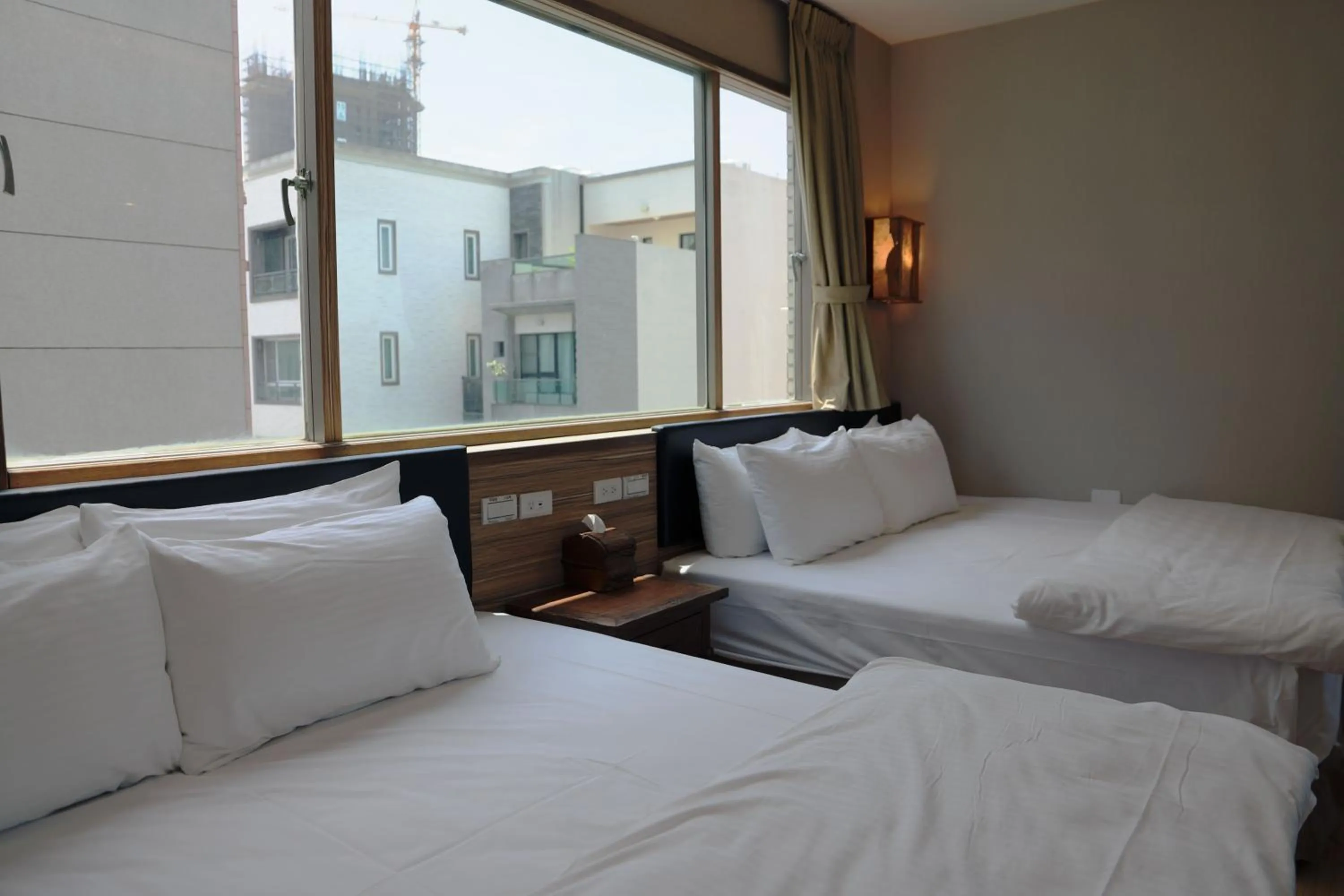 Bed in Tainan Julie's Garden 峰情文旅