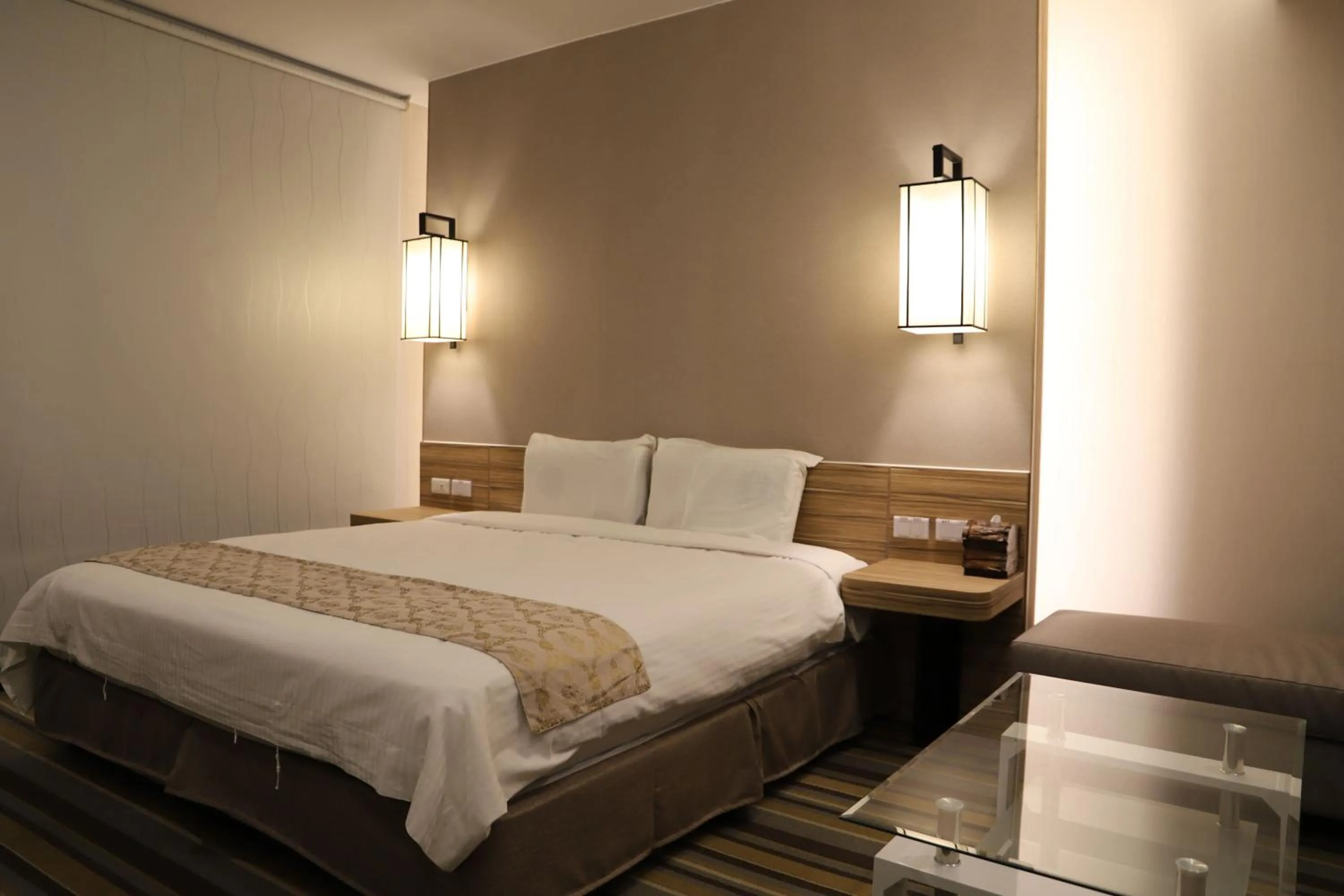 Bed in Tainan Julie's Garden 峰情文旅