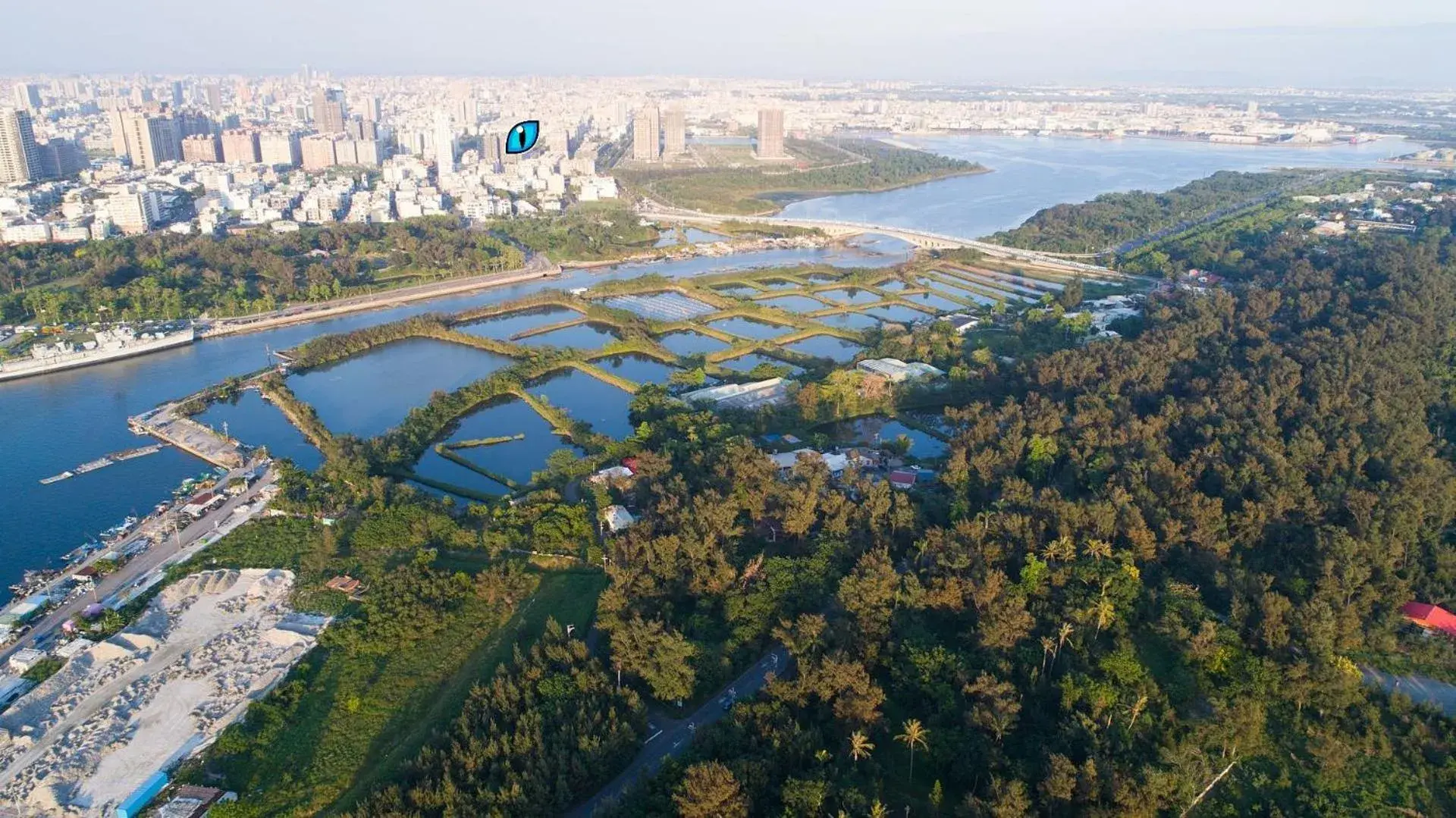 Beach, Bird's-eye View in TAINAN JULIE'S GARDEN