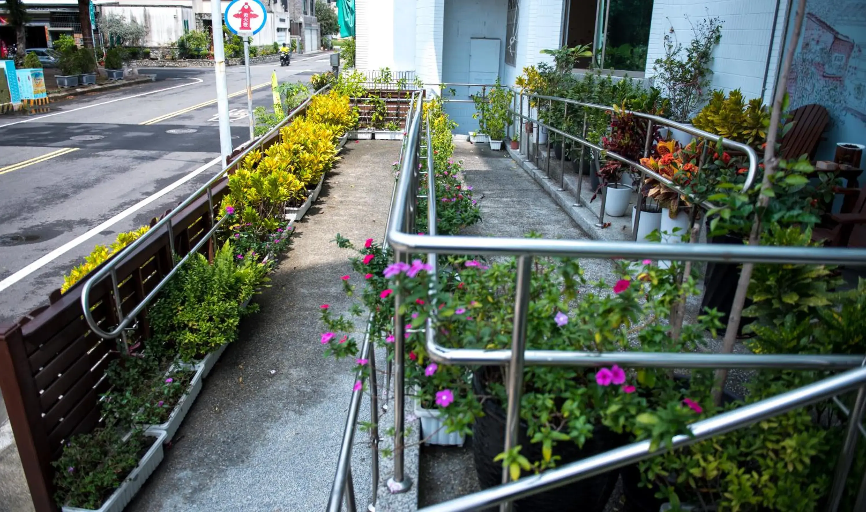 Property building, Balcony/Terrace in TAINAN JULIE'S GARDEN