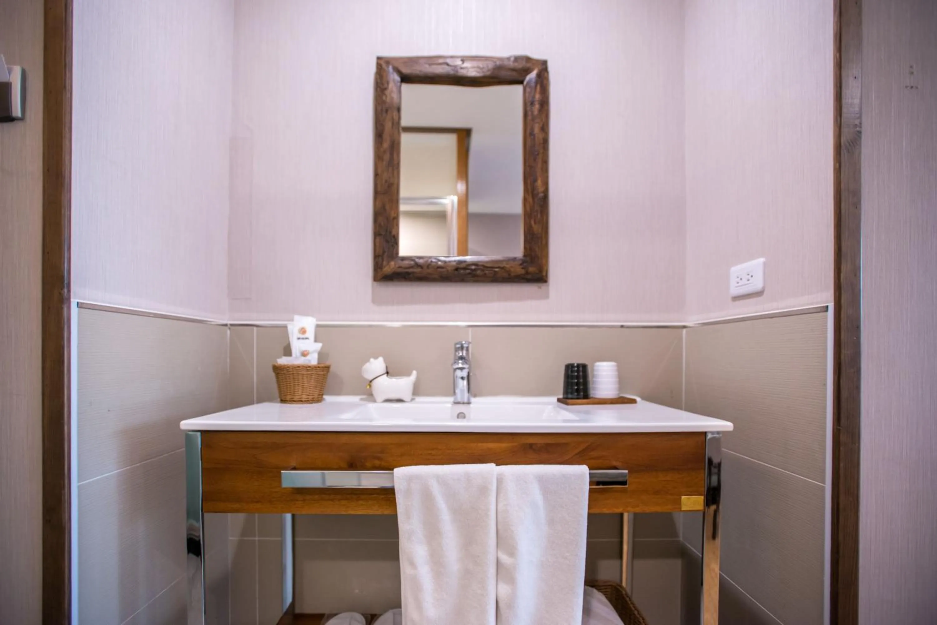 Bathroom in Tainan Julie's Garden 峰情文旅