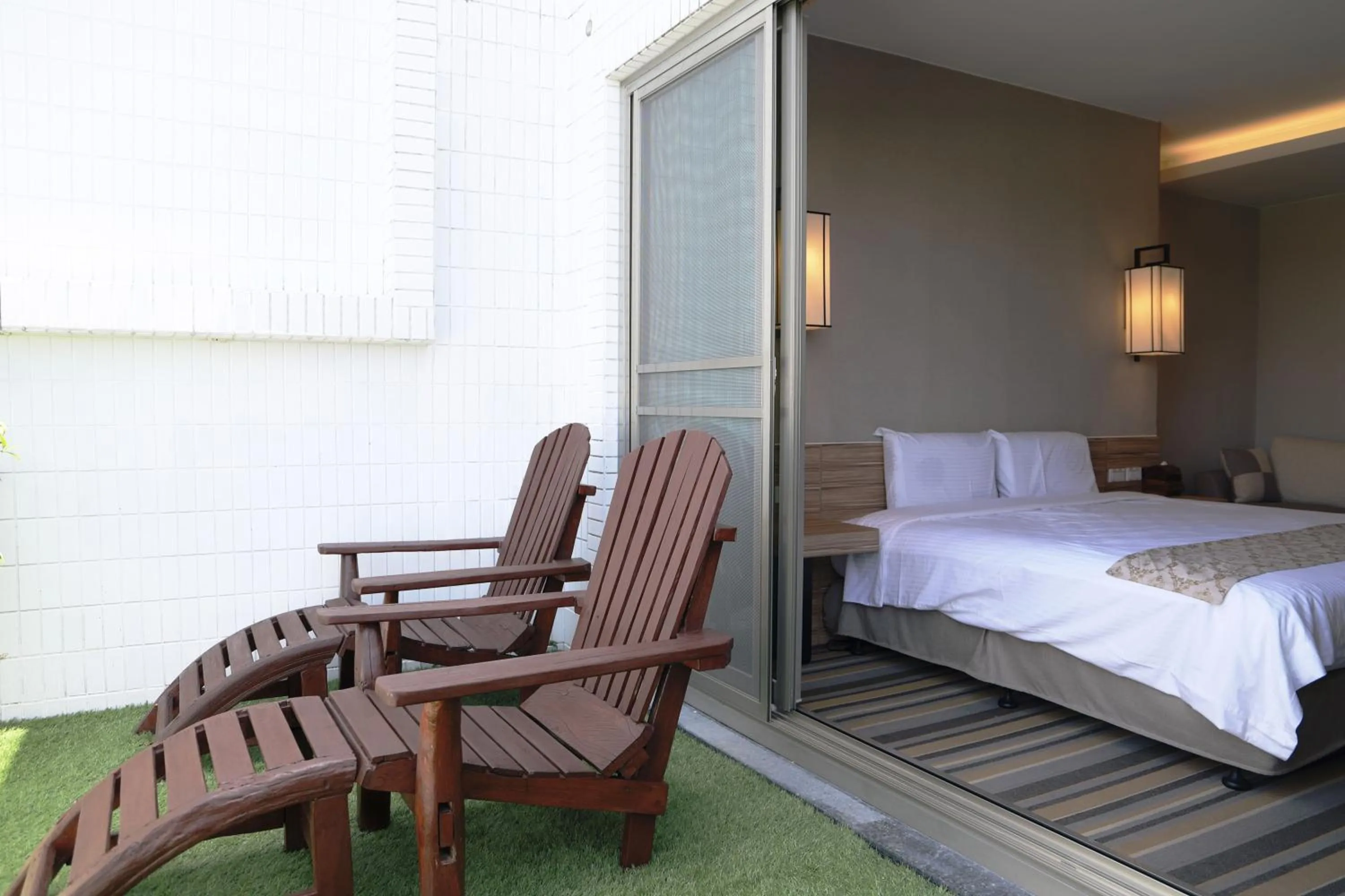 Patio in Tainan Julie's Garden 峰情文旅