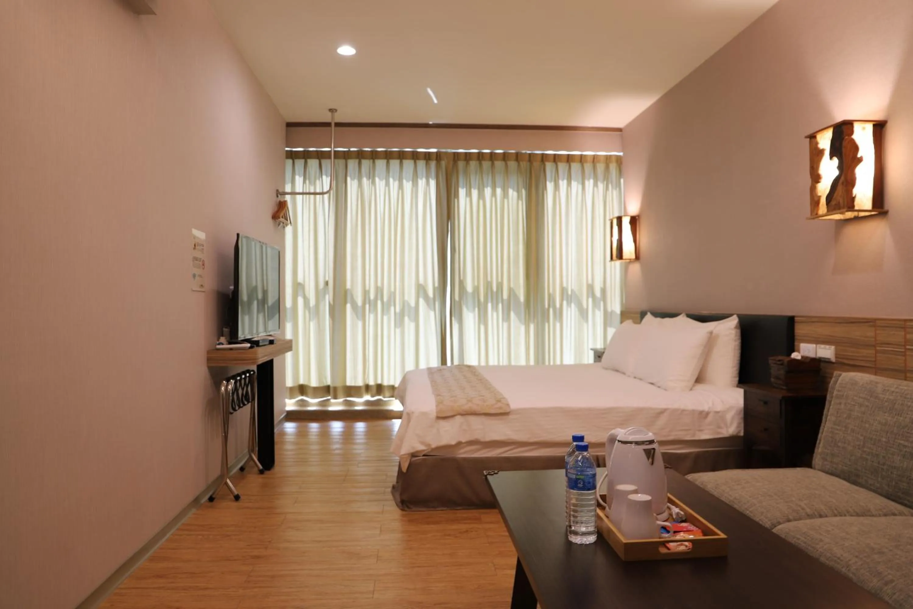 Communal lounge/ TV room in Tainan Julie's Garden 峰情文旅