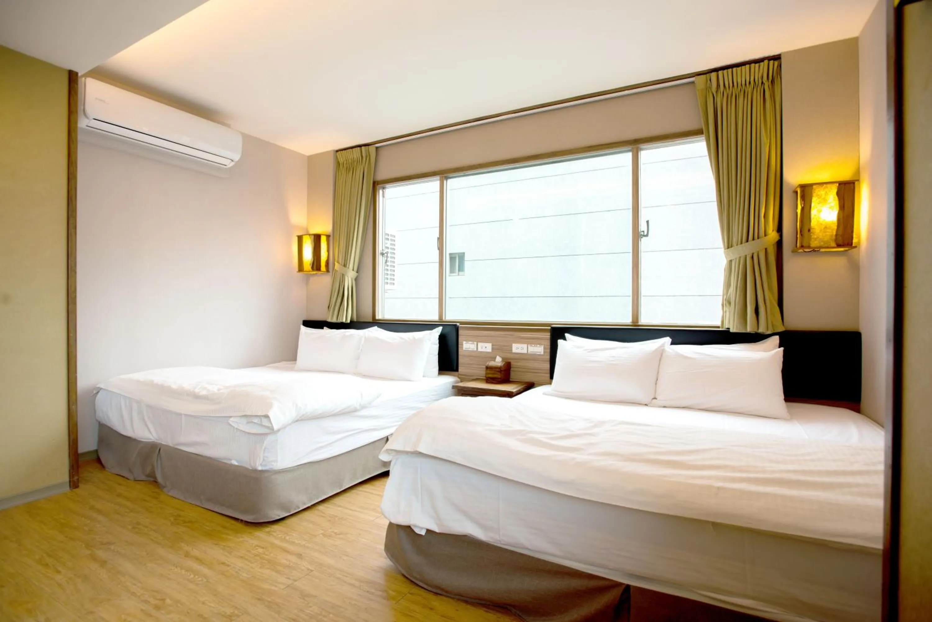 Bed in Tainan Julie's Garden 峰情文旅