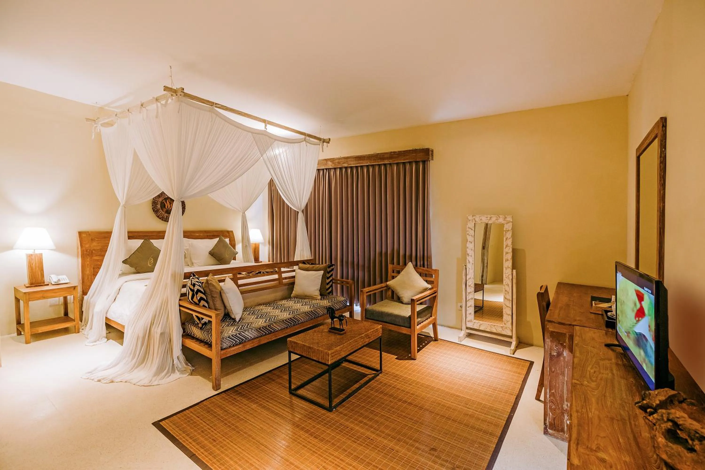 Bedroom, Bed in La Berceuse Resort and Villa Nusa Dua by Taritiya Collection
