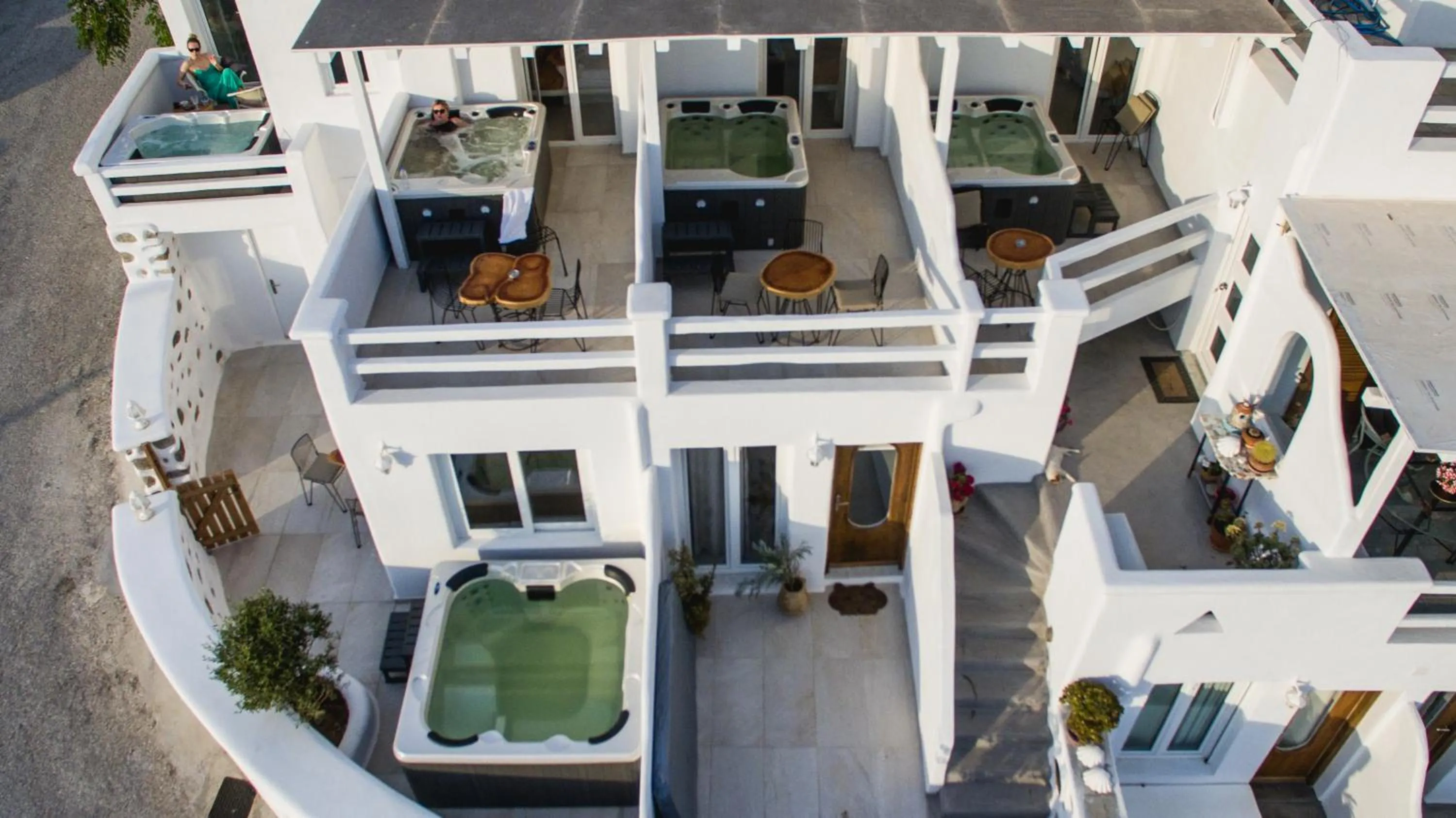 Property building in Villa Elina suites and more