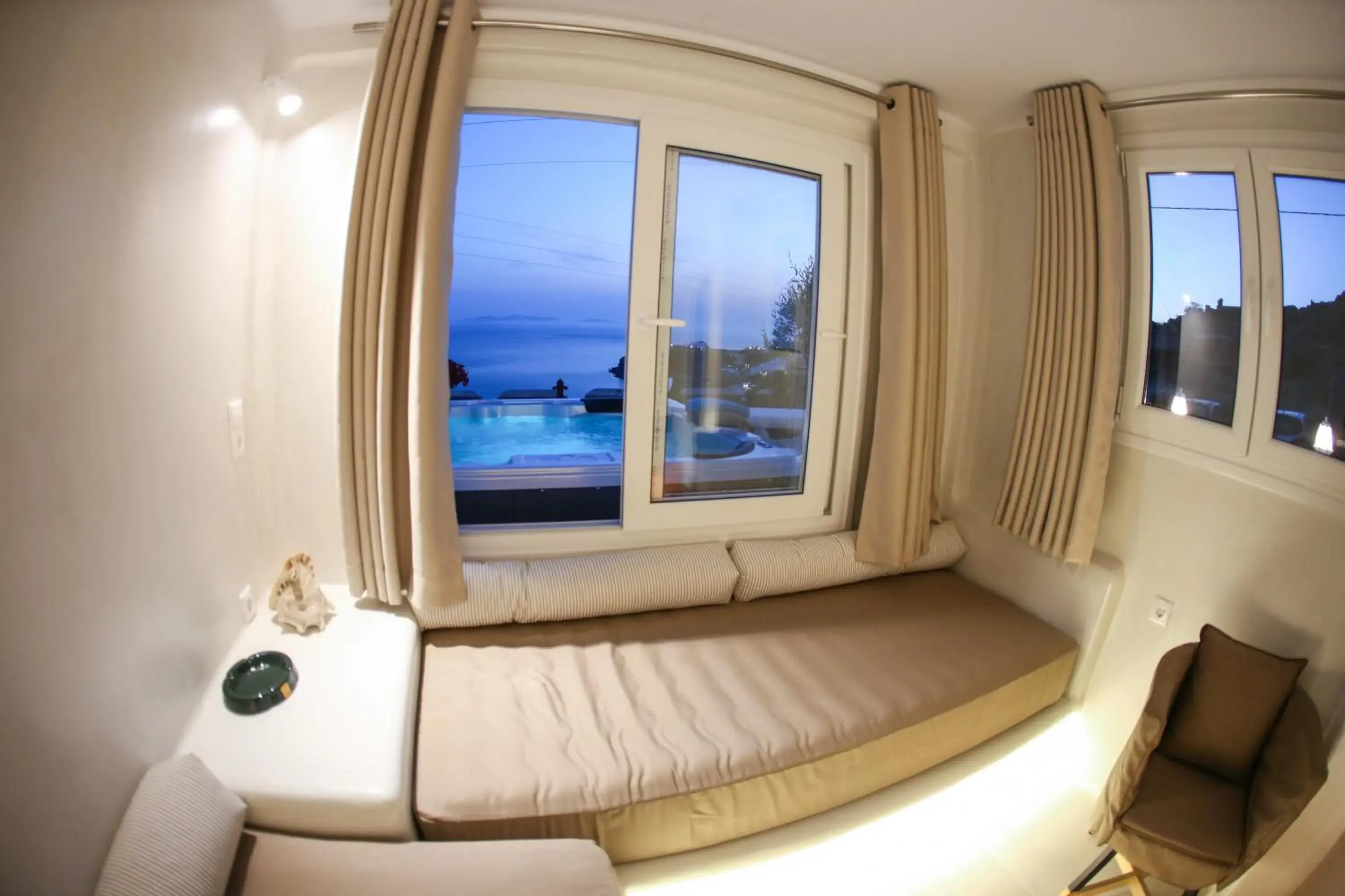Newly Designed Suite with Outdoor Hot Tub in Villa Elina suites and more Newly Designed Suite with Outdoor Hot Tub in Villa Elina suites and more