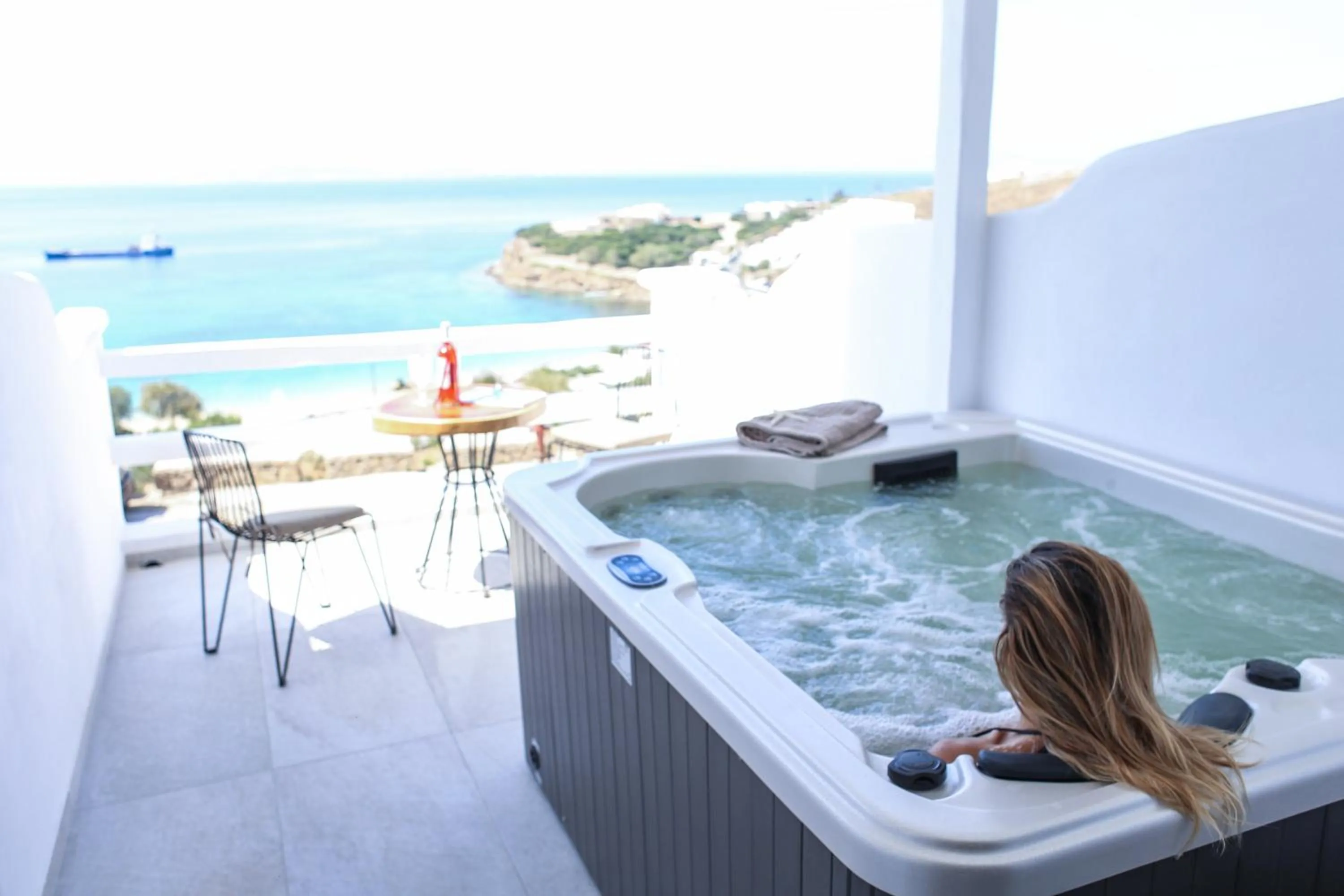 Decorative detail in Villa Elina suites and more